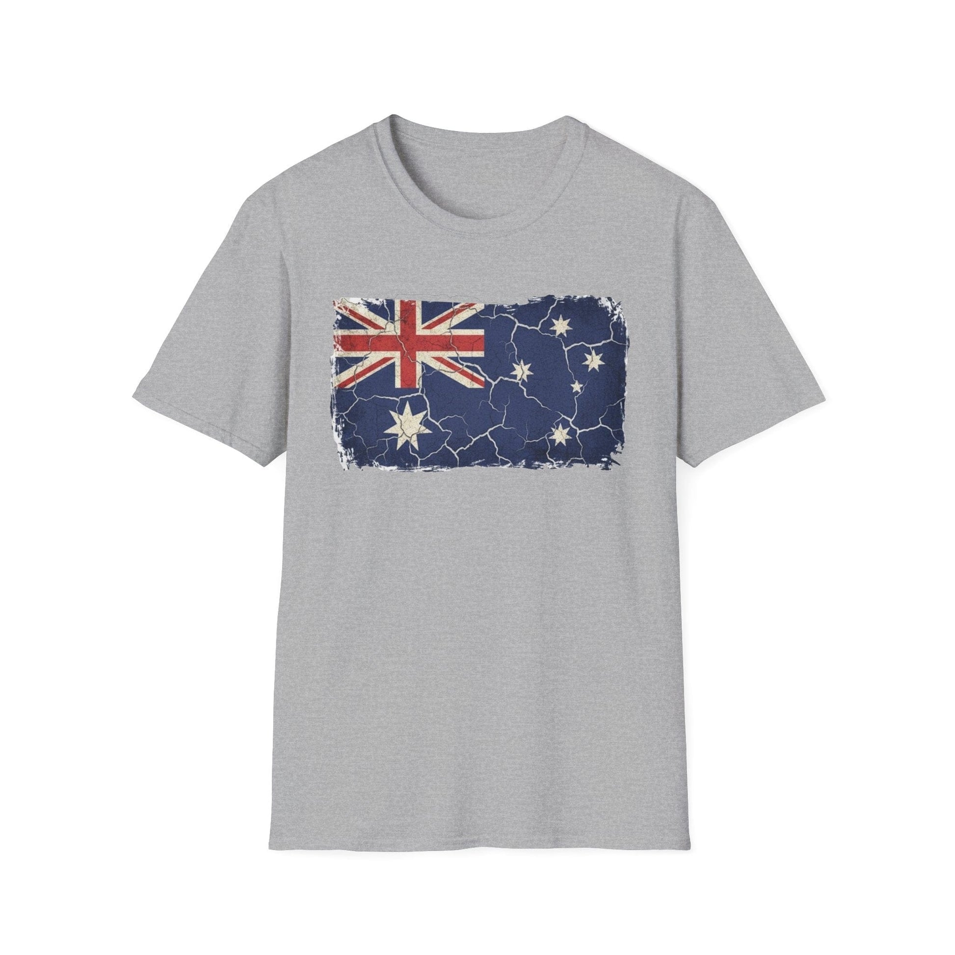 Australia Flag T-Shirt — Distressed Retro Aussie Pride Tee - That Should Be on a T-Shirt