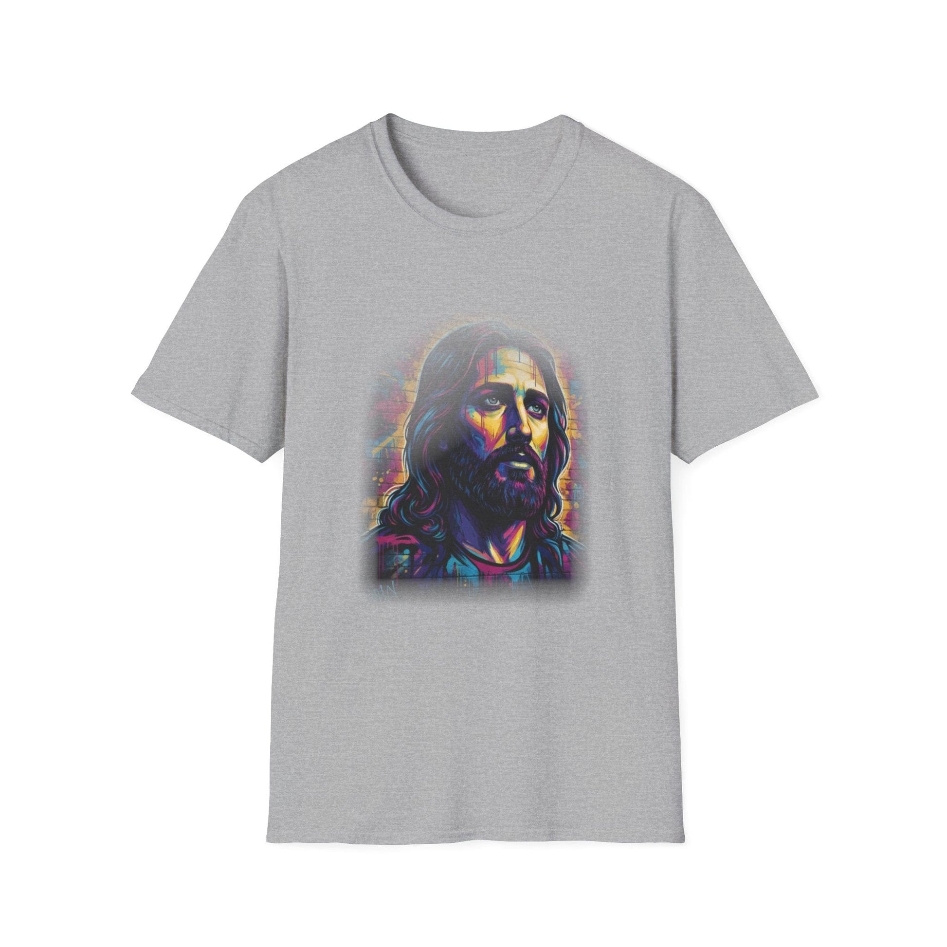 Urban Messiah – Vibrant Graffiti Art Premium Tee - That Should Be on a T-Shirt