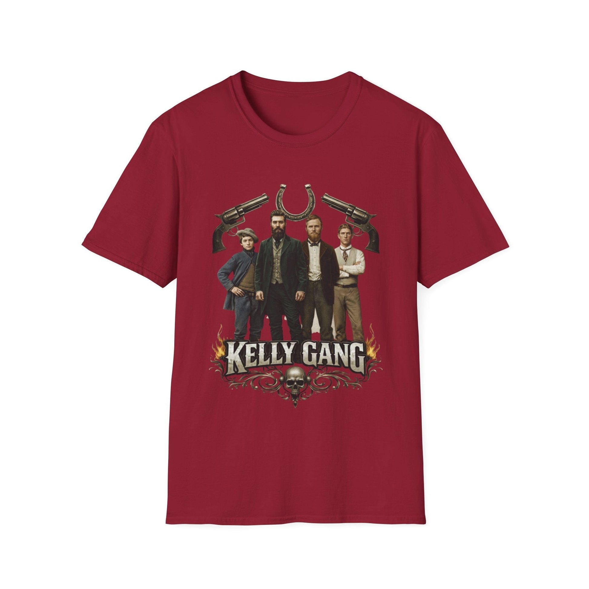 Kelly Gang Heritage Graphic Tee – Legendary Australian Outlaw Style - That Should Be on a T-Shirt