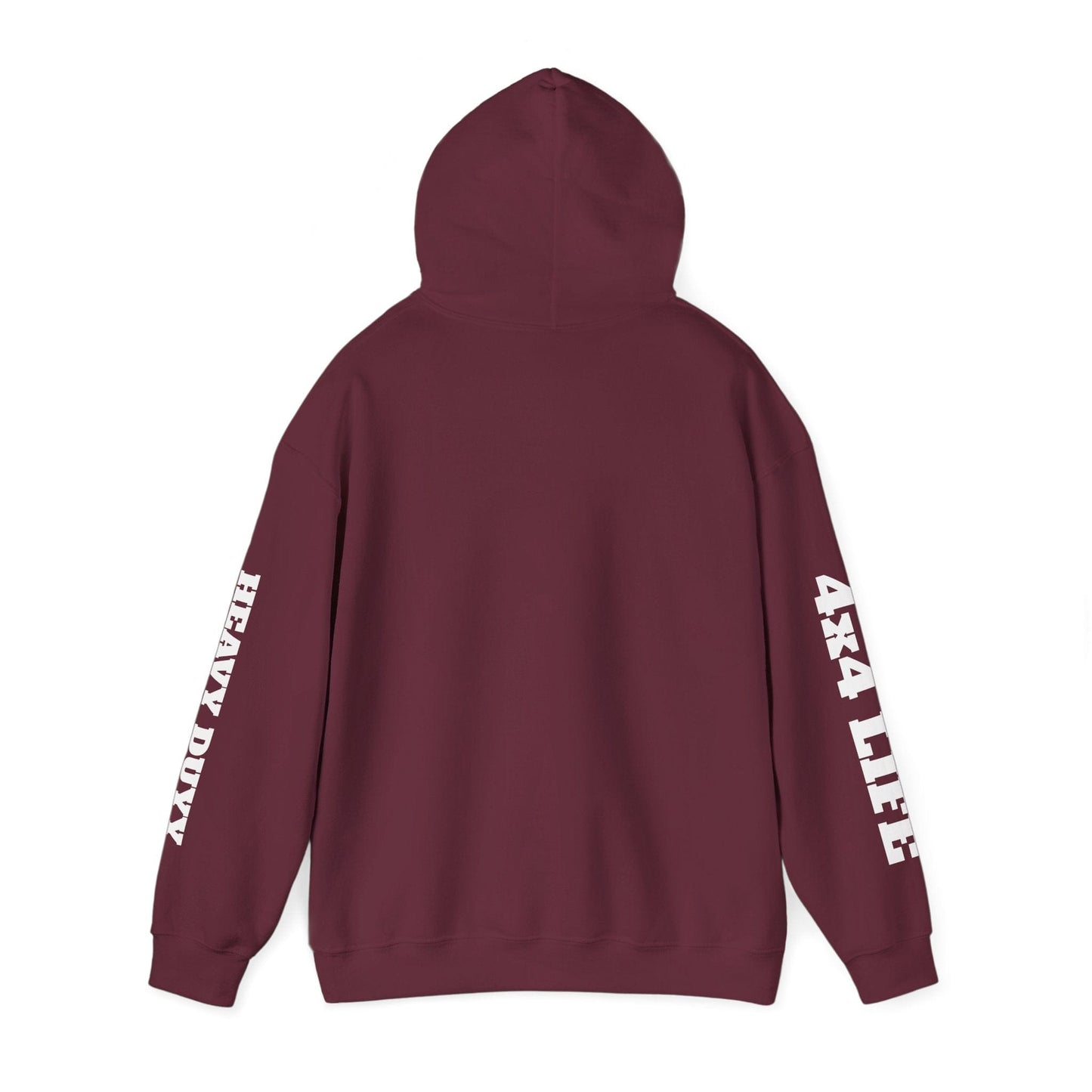 Jeep Wrangler Off-Road Splash Hoodie - 'Mud Life' Sleeve Print