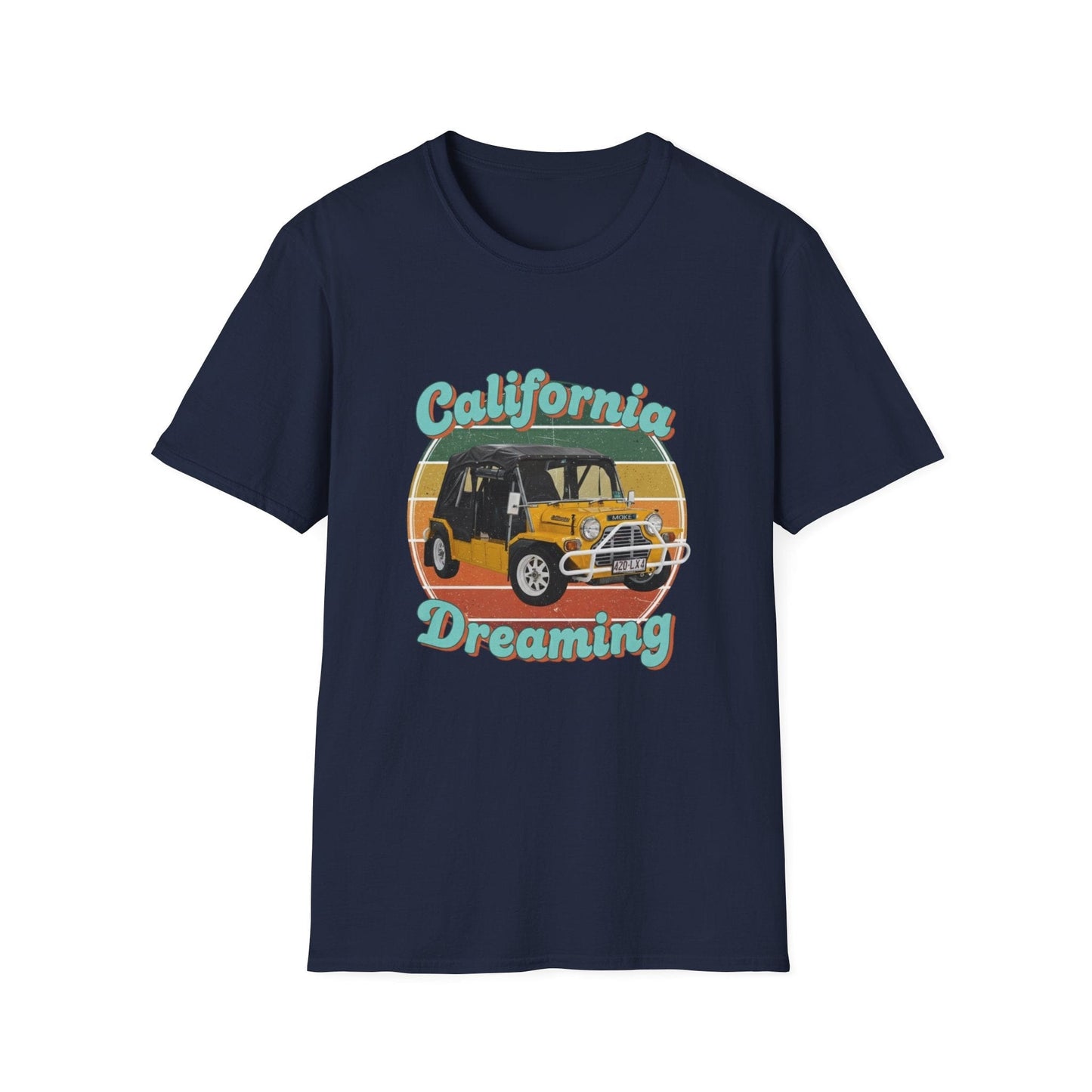 Retro California Dreaming Surf Tee - Vintage Moke Edition - That Should Be on a T-Shirt