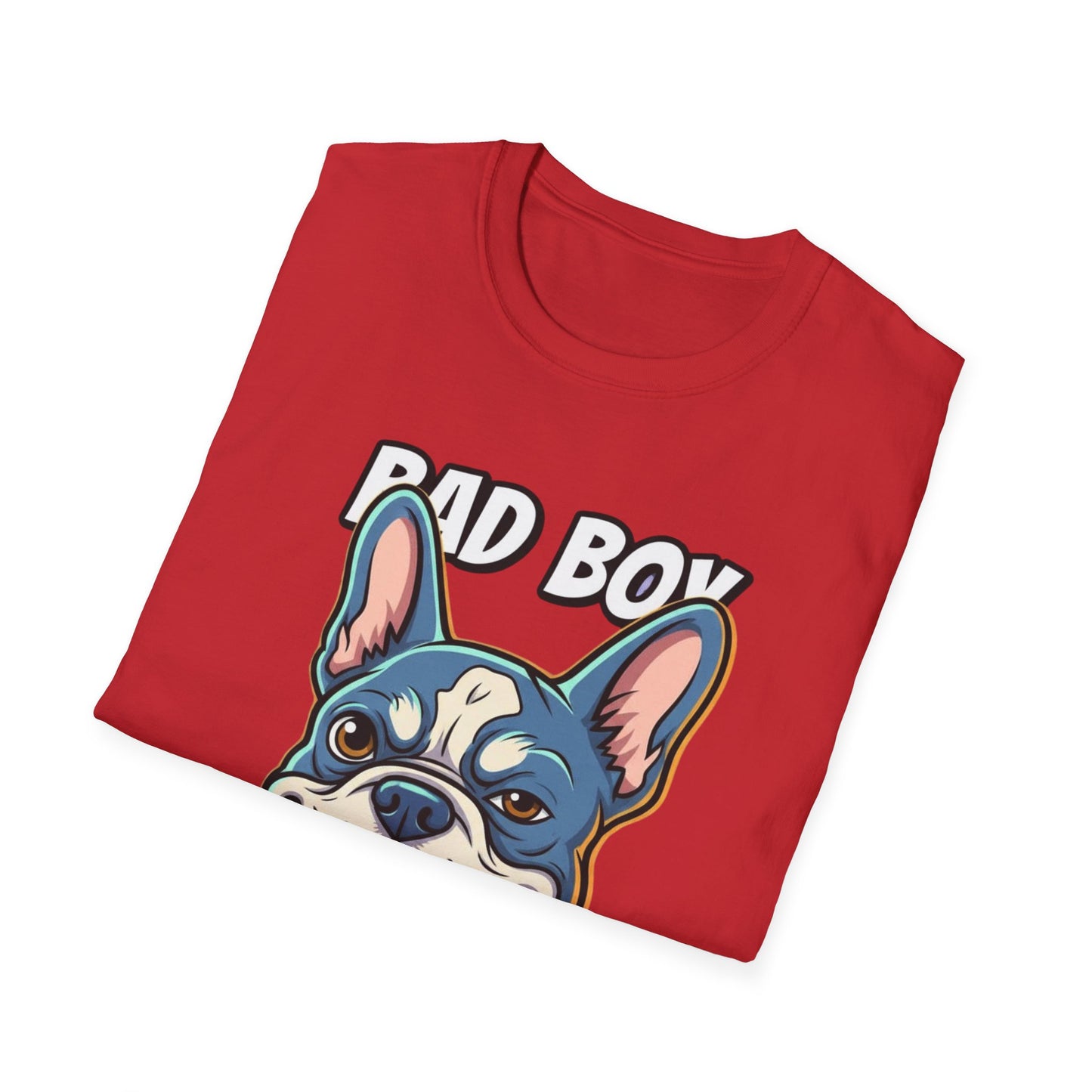 Bad Boy Frenchie Tshirt | French Bulldog Dad Tee | Oversized Graphic Streetwear