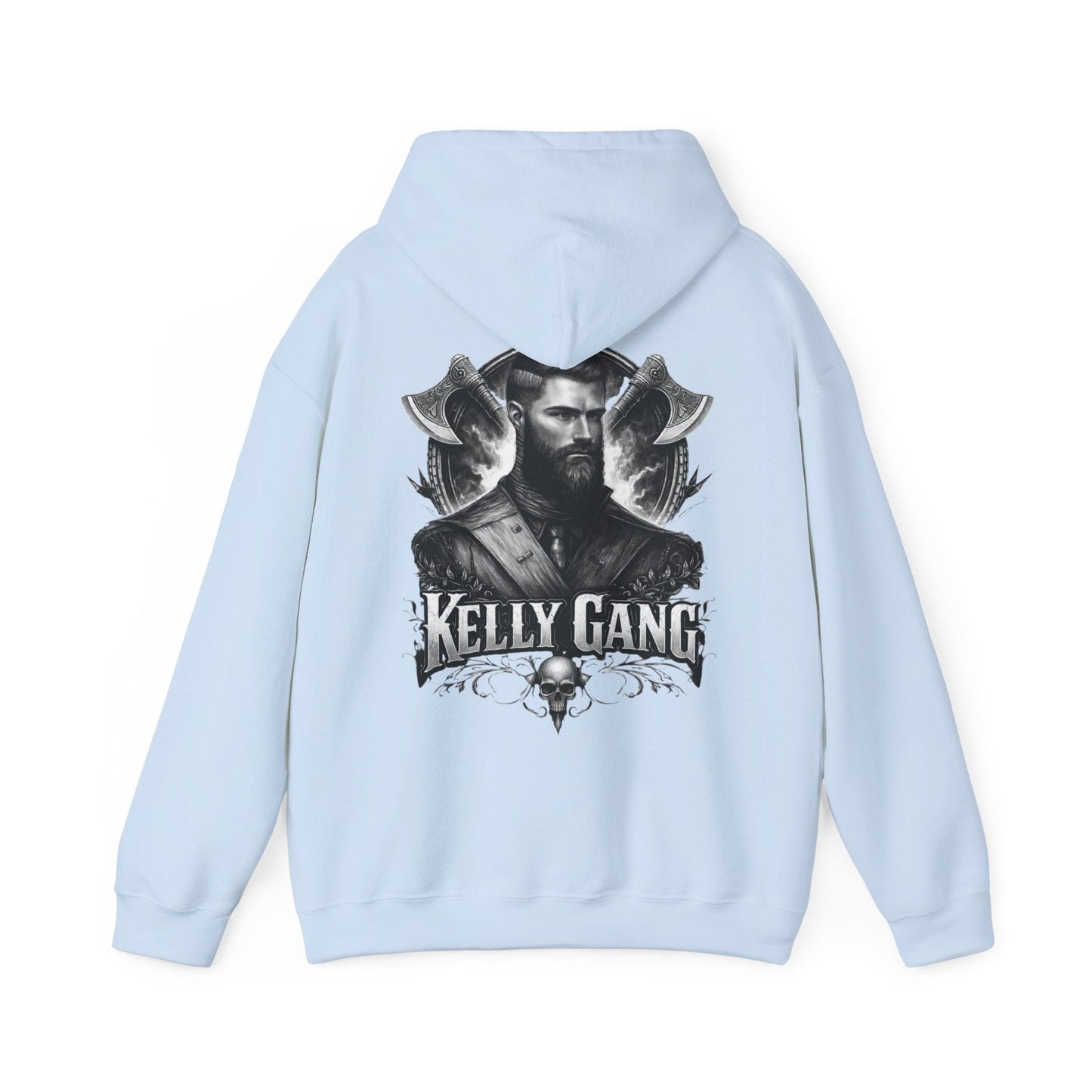 Kelly Gang Hoodie – Vintage Outlaw Portrait Pullover - That Should Be on a T-Shirt