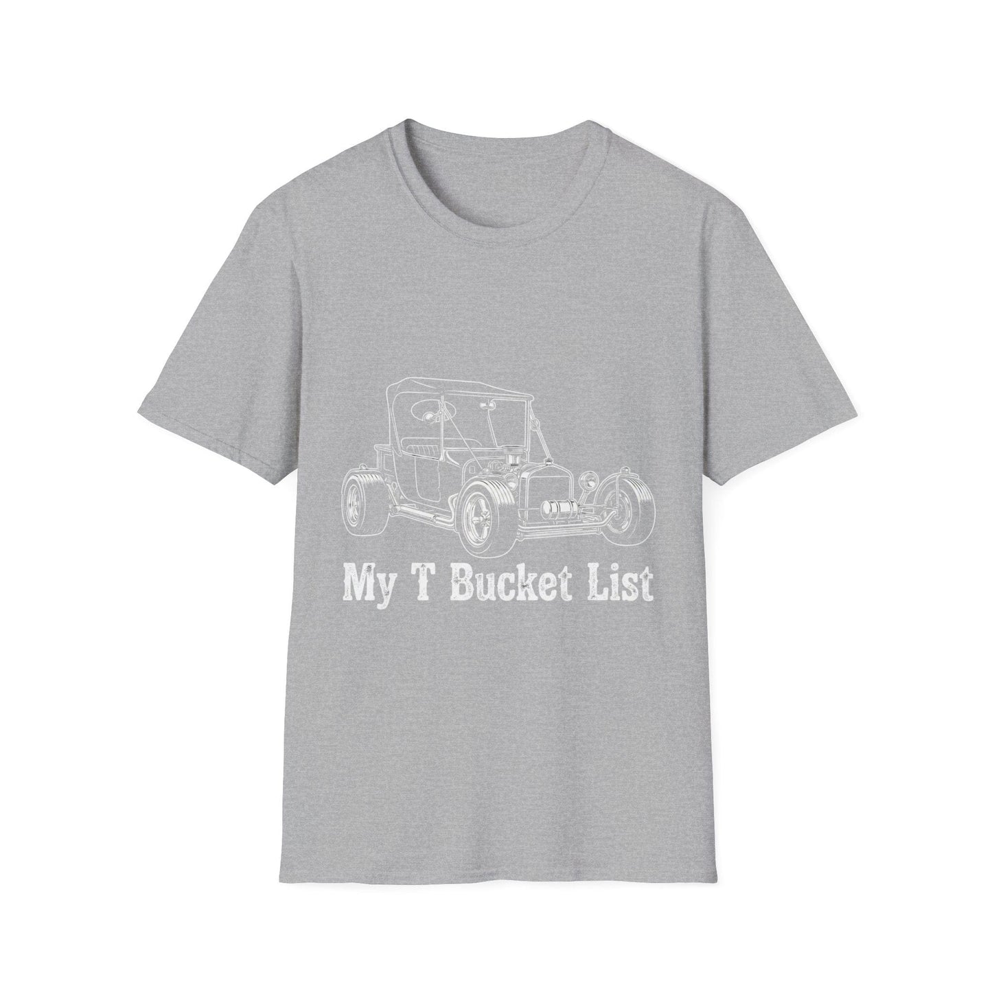 "My T-Bucket List" – Classic Hot Rod Graphic T-Shirt