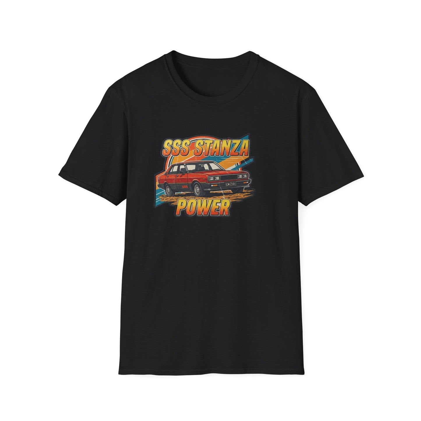 SSS Stanza Retro Car T-Shirt – Vintage Datsun Style Unisex Tee - That Should Be on a T-Shirt