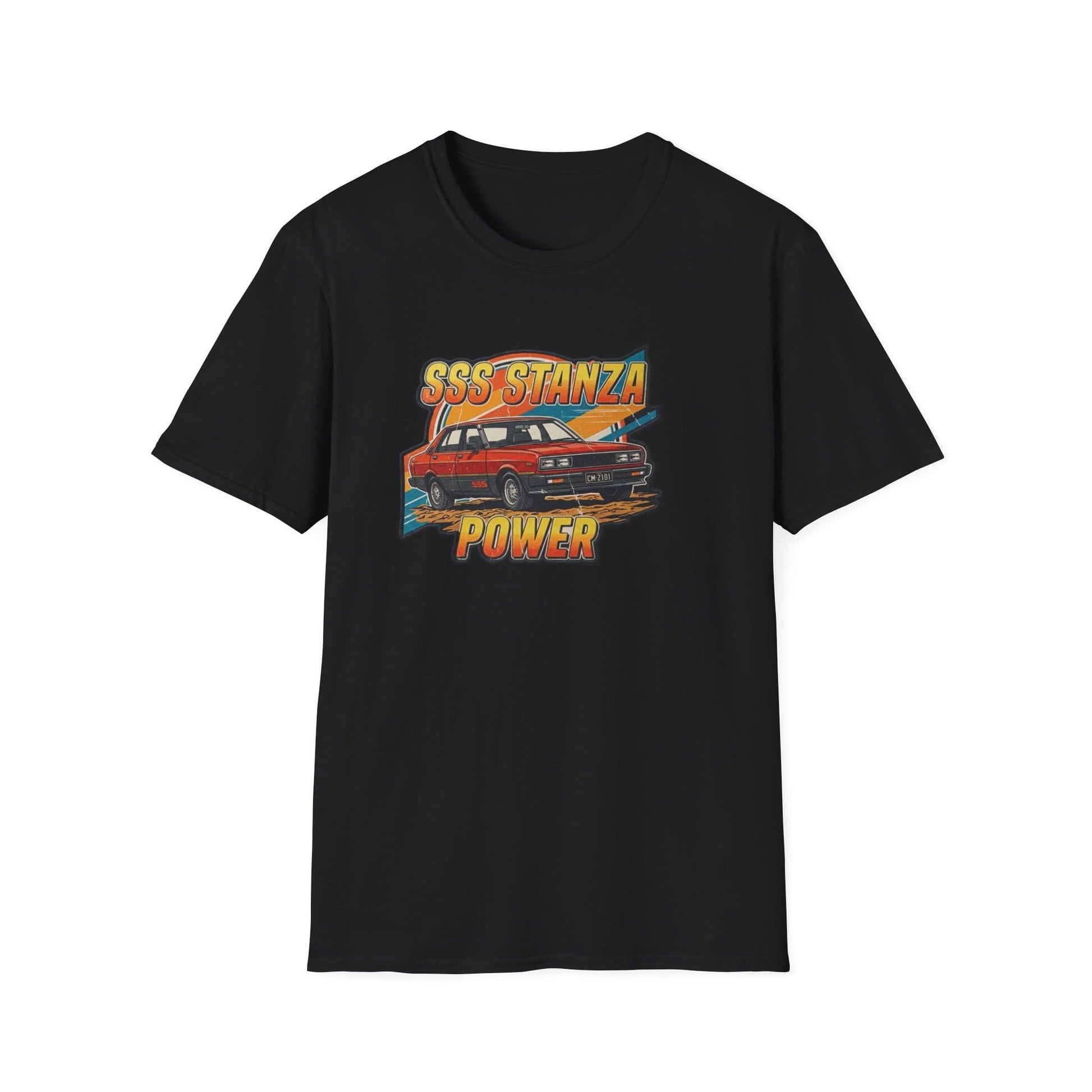 SSS Stanza Retro Car T-Shirt – Vintage Datsun Style Unisex Tee - That Should Be on a T-Shirt