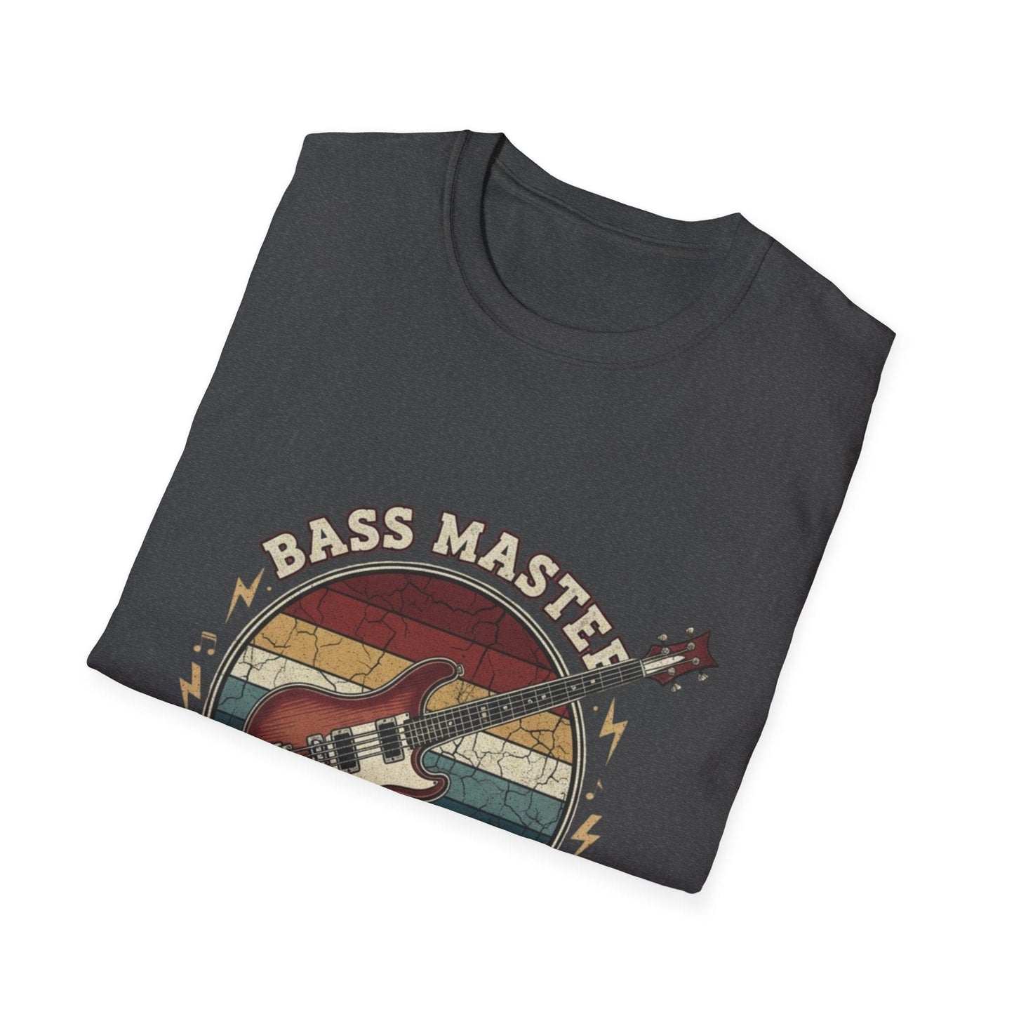 Vintage Bass Master "Low Frequency" T-Shirt - Retro Musician Tee