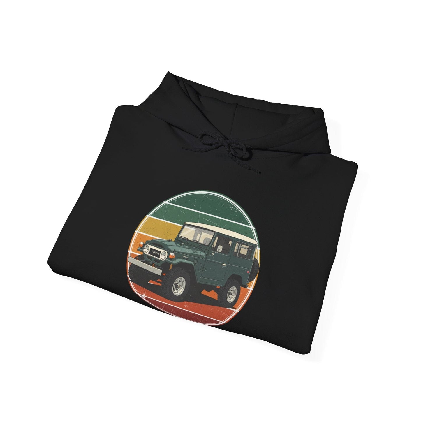 Locked & Loaded FJ40 Land Cruiser Hoodie | Vintage Off-Road Adventure - That Should Be on a T-Shirt
