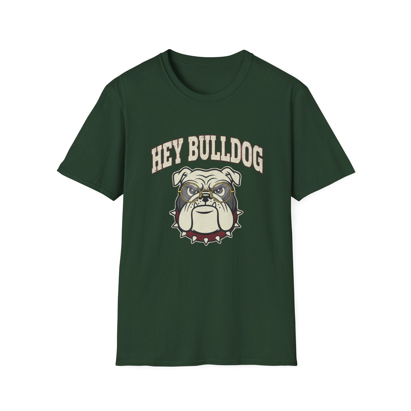 Hey Bulldog T-Shirt – Vintage Bulldog Graphic Tee for Dog Lovers - That Should Be on a T-Shirt