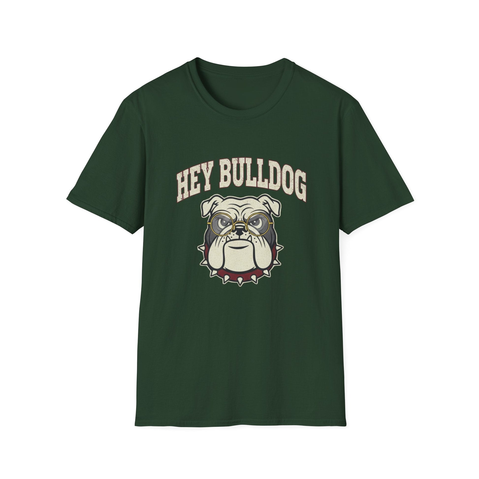 Hey Bulldog T-Shirt – Vintage Bulldog Graphic Tee for Dog Lovers - That Should Be on a T-Shirt