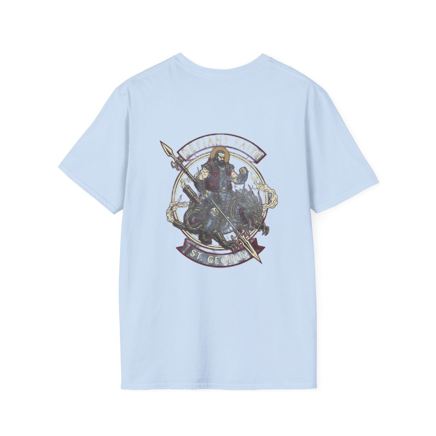 St George Cross T-Shirt — Medieval Armor Graphic Tee - That Should Be on a T-Shirt