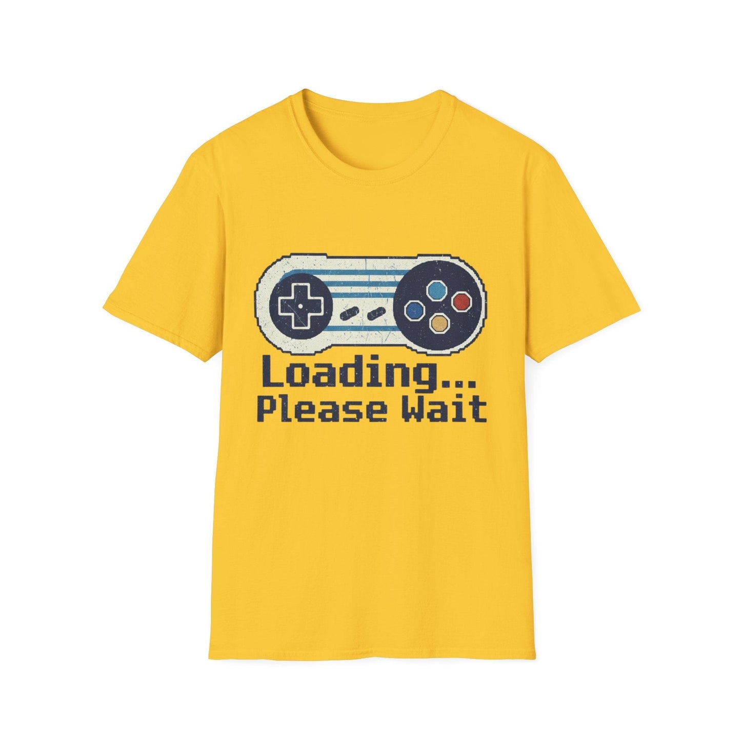 Loading... Please Wait" T-Shirt | Funny Tech Support Tee | Vintage Computer Error Shirt | Geek Humor Gift