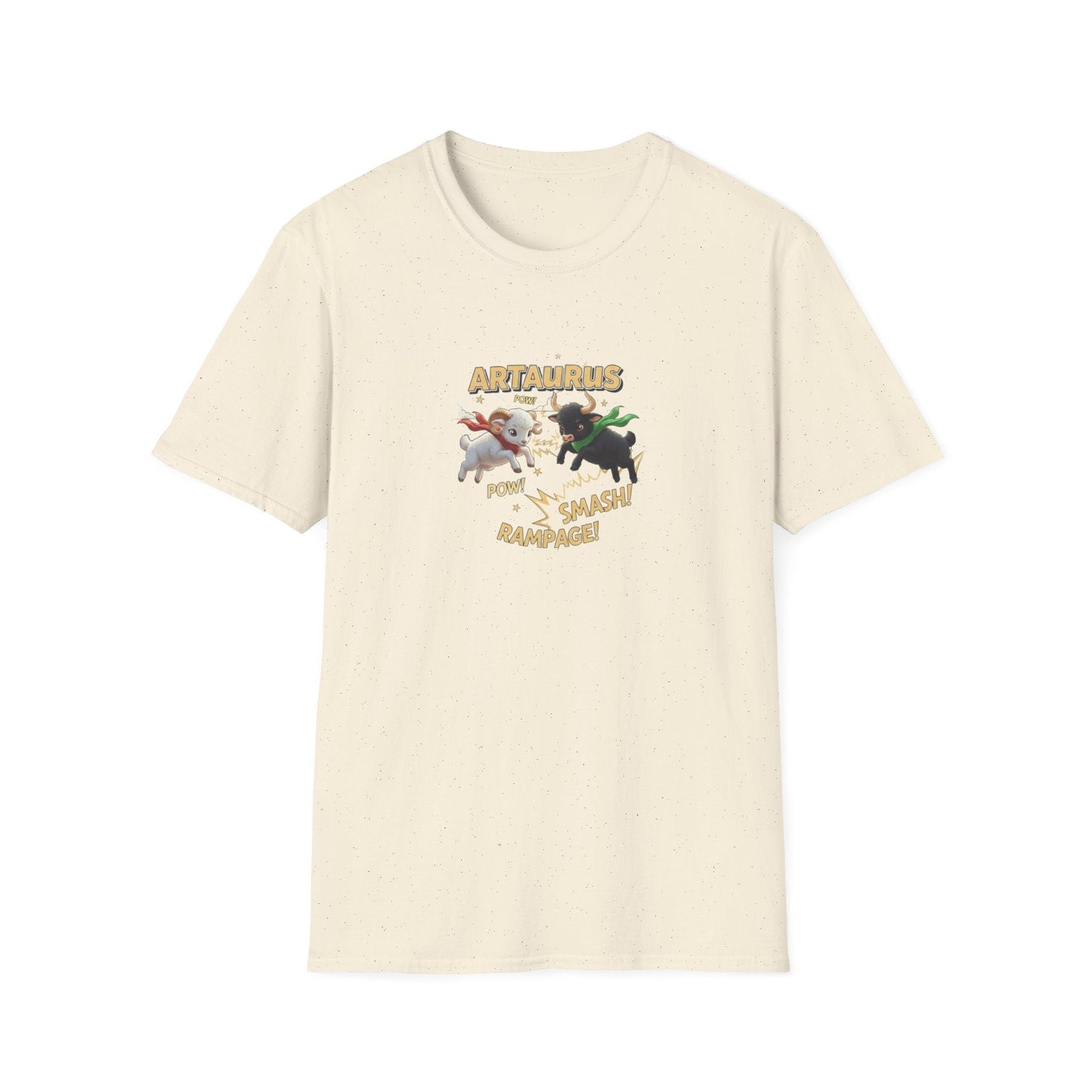 Artaurus “Rampage!” T-Shirt – Aries Taurus Cusp Zodiac Mashup Tee - That Should Be on a T-Shirt