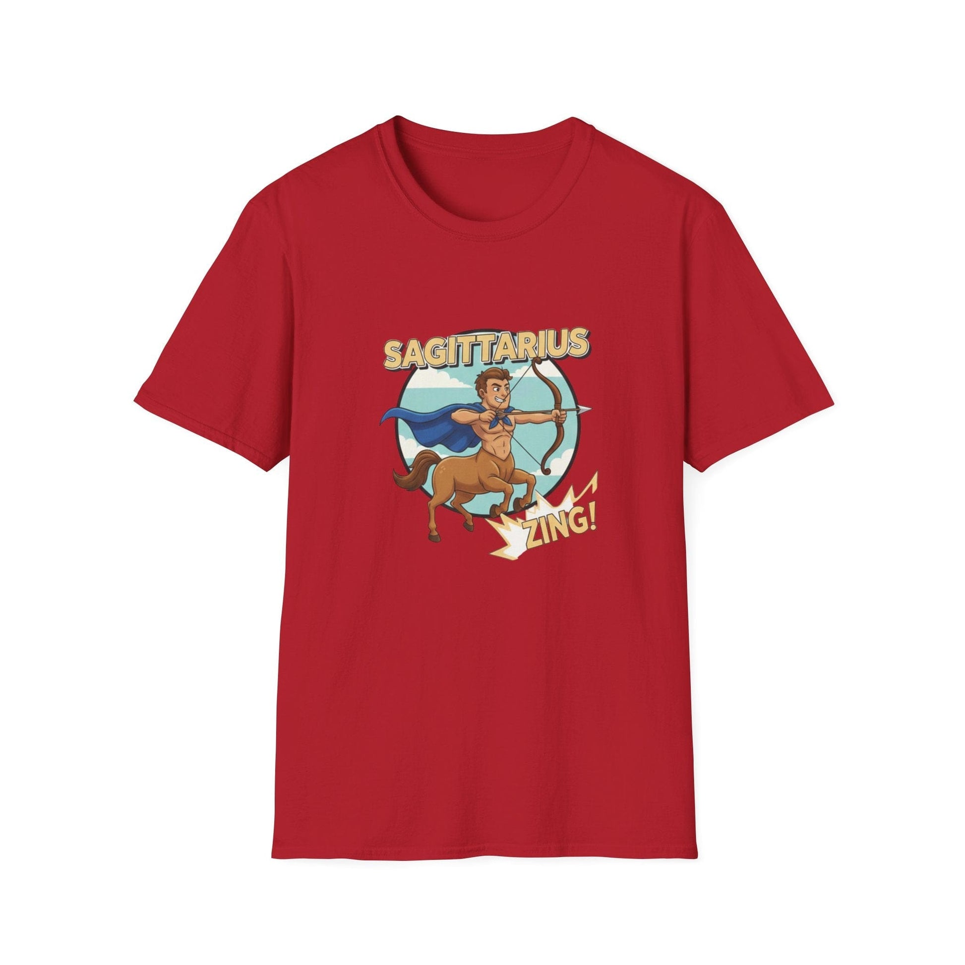 Sagittarius Zodiac T-Shirt — Cute Superhero Horoscope Tee - That Should Be on a T-Shirt