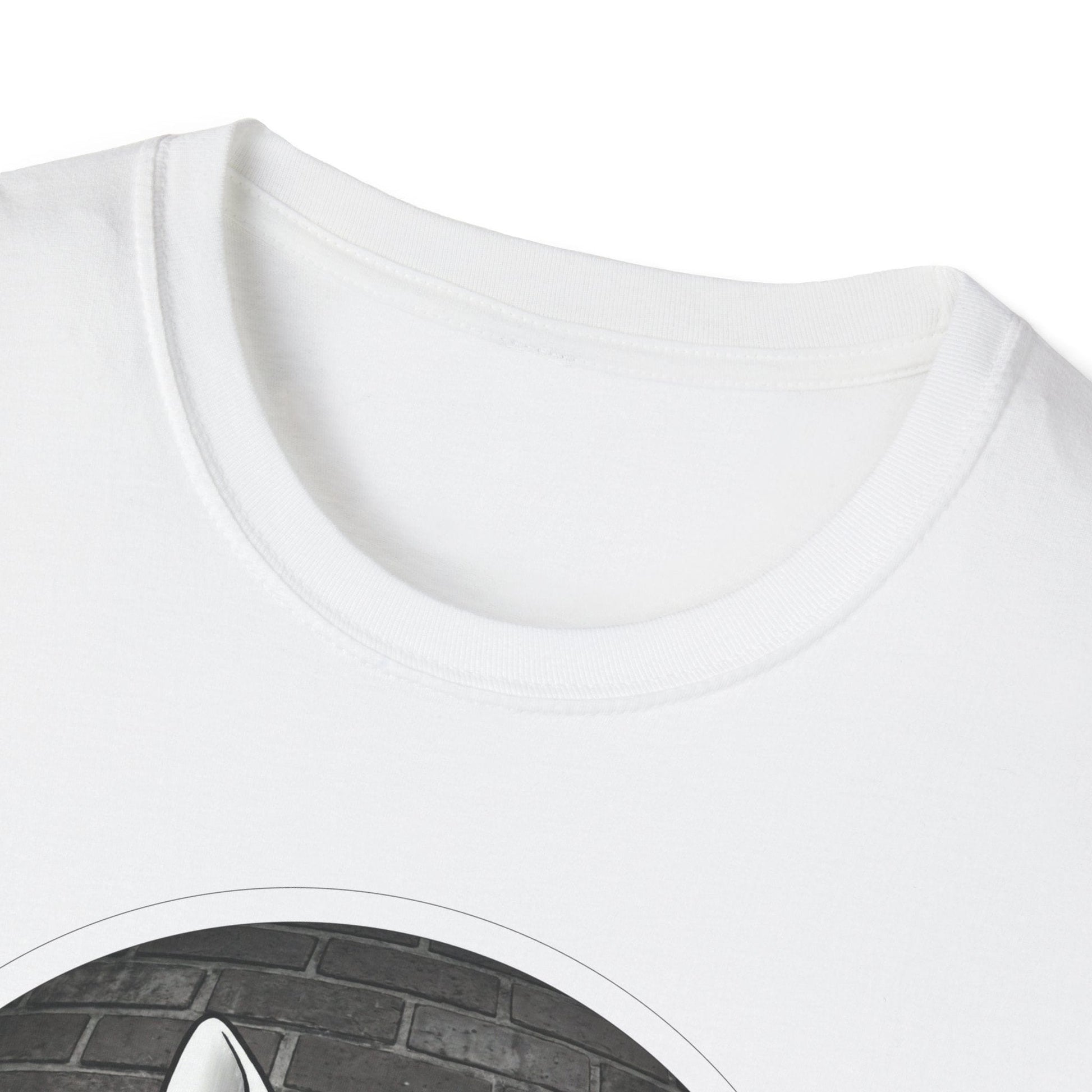 Bull Terrier Cartoon T-Shirt — Cute Dog Face Graphic Tee - That Should Be on a T-Shirt