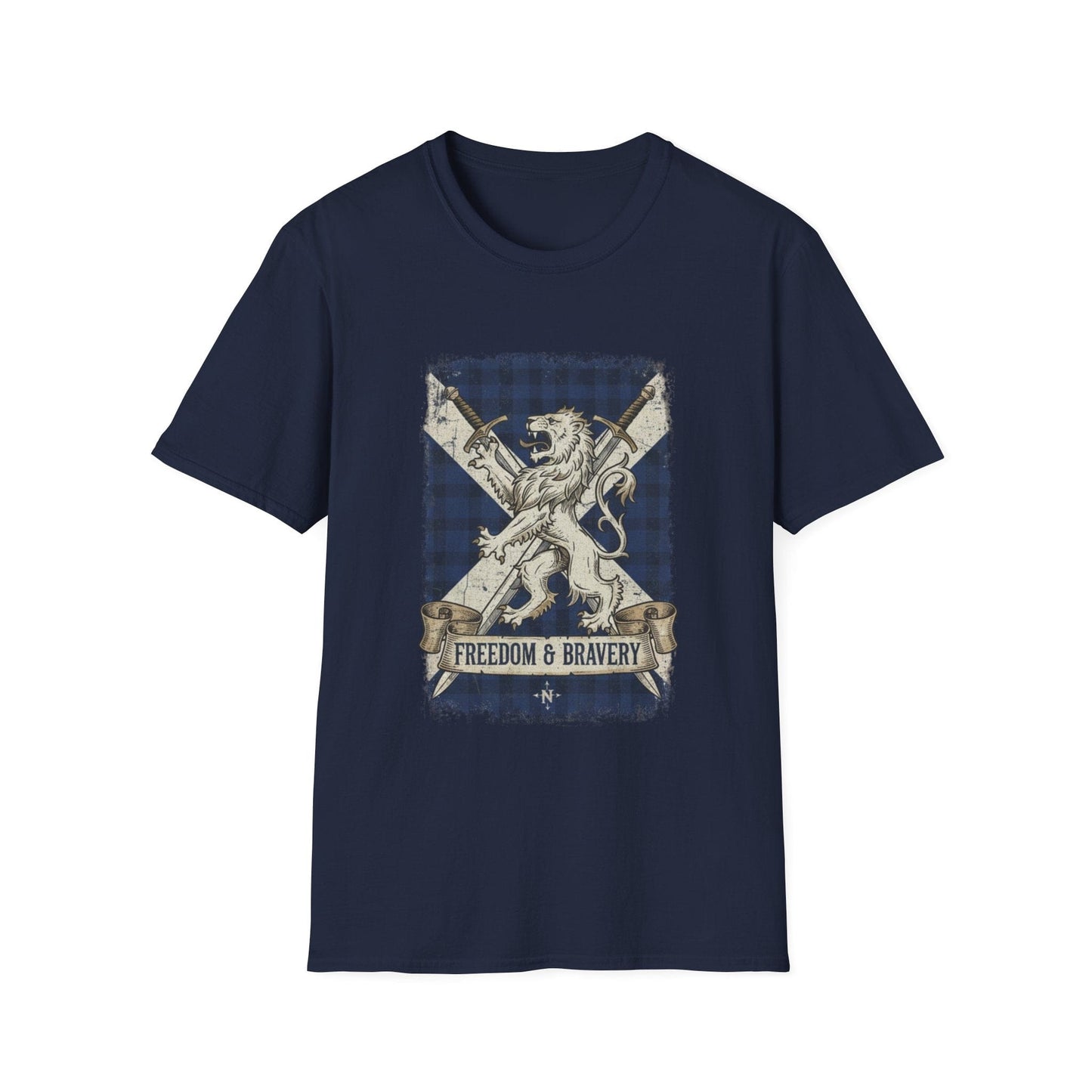 Freedom & Bravery Scottish Lion T-Shirt