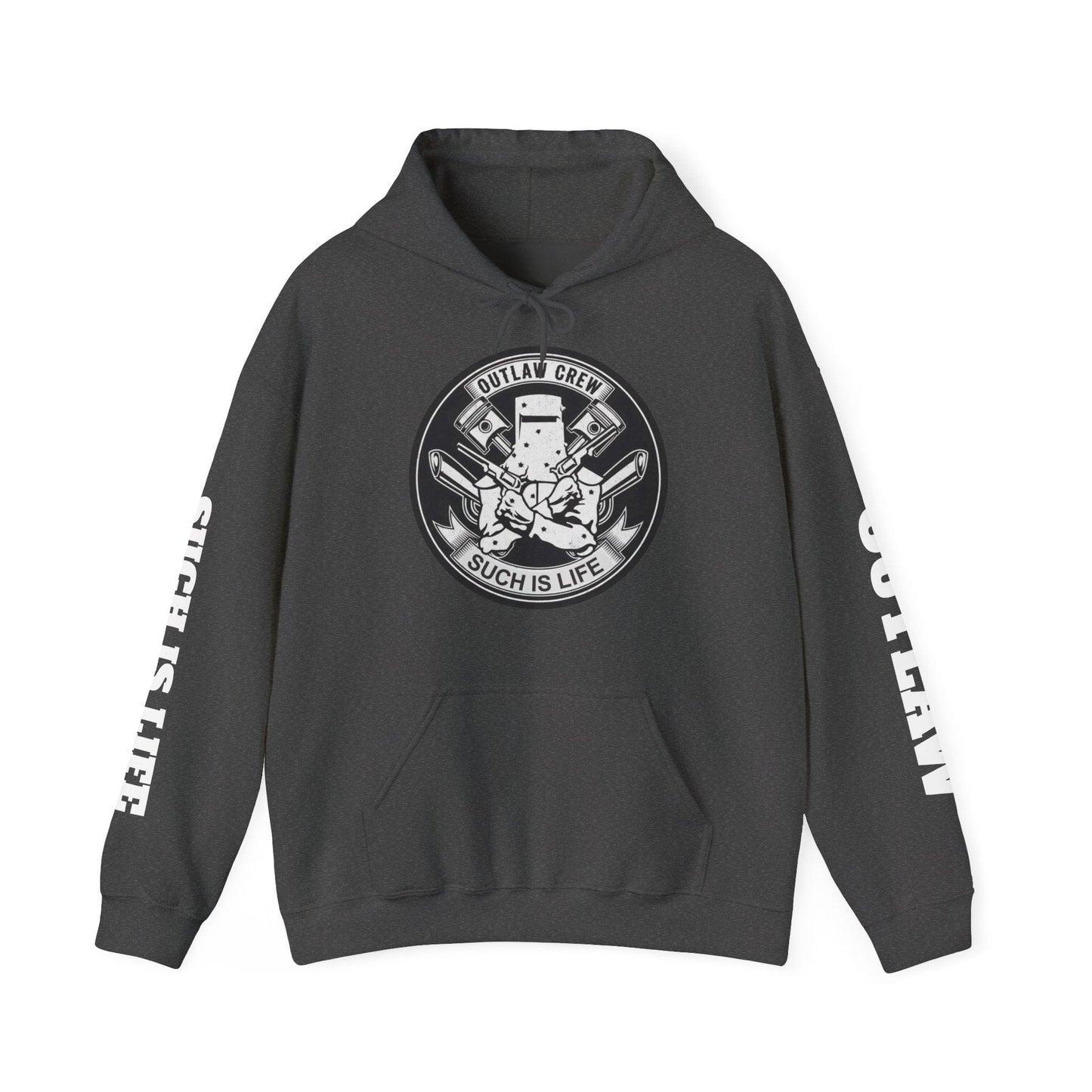 Ned Kelly "Such Is Life" Hoodie | Outlaw Crew Biker Fleece