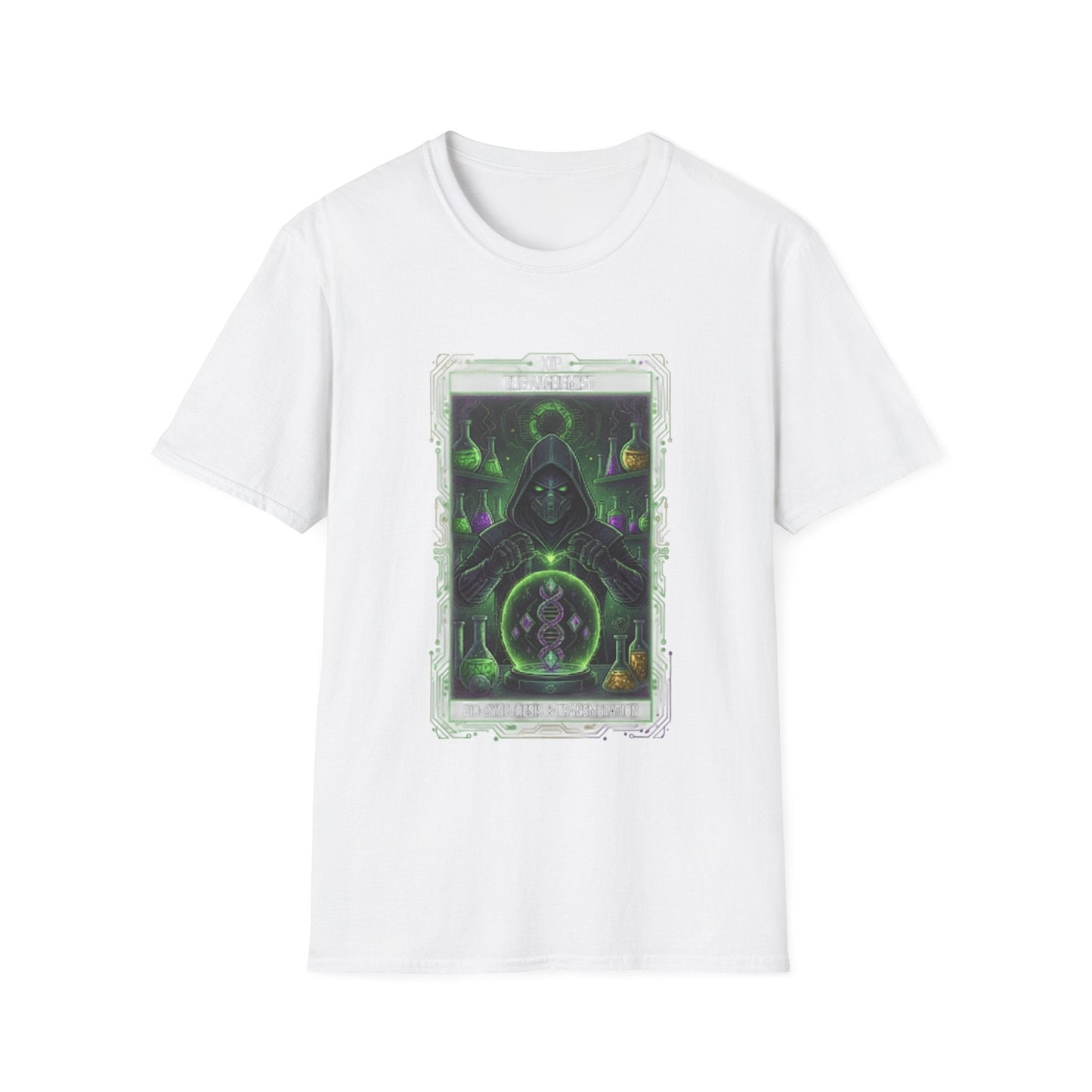 XIP The Alchemist T-Shirt – Bio-Synthesis & Transmutation Sci-Fi Graphic Tee - That Should Be on a T-Shirt