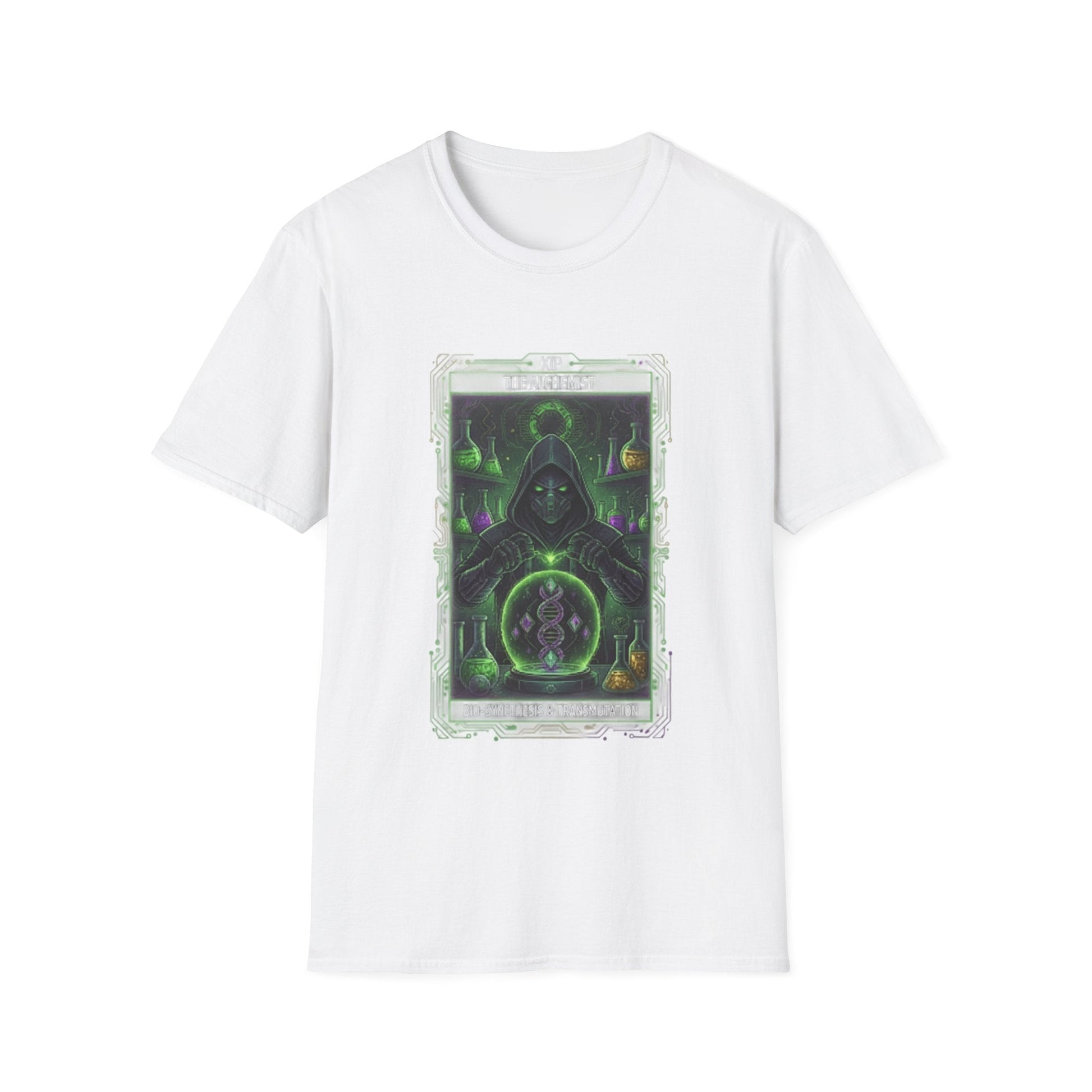 XIP The Alchemist T-Shirt – Bio-Synthesis & Transmutation Sci-Fi Graphic Tee - That Should Be on a T-Shirt