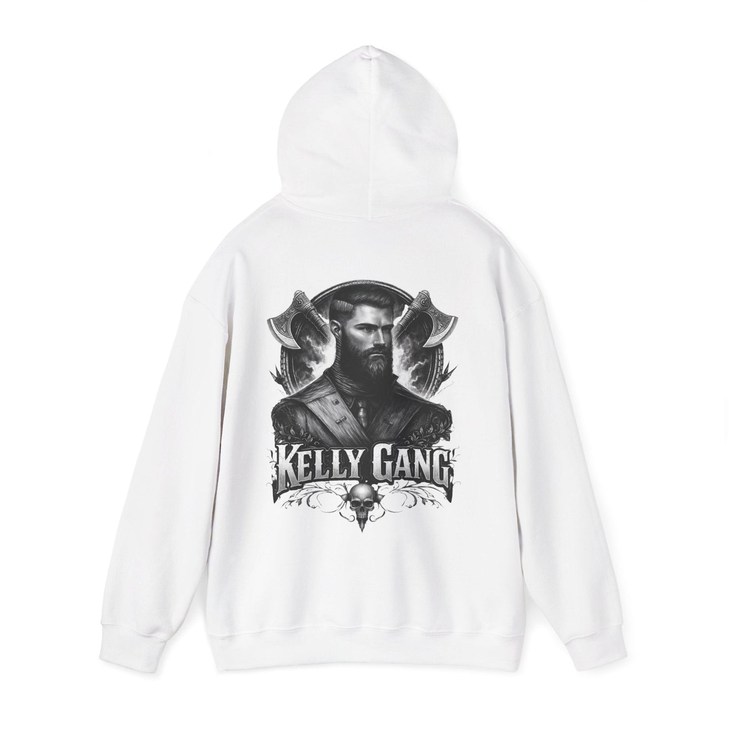 Kelly Gang Hoodie – Vintage Outlaw Portrait Pullover - That Should Be on a T-Shirt