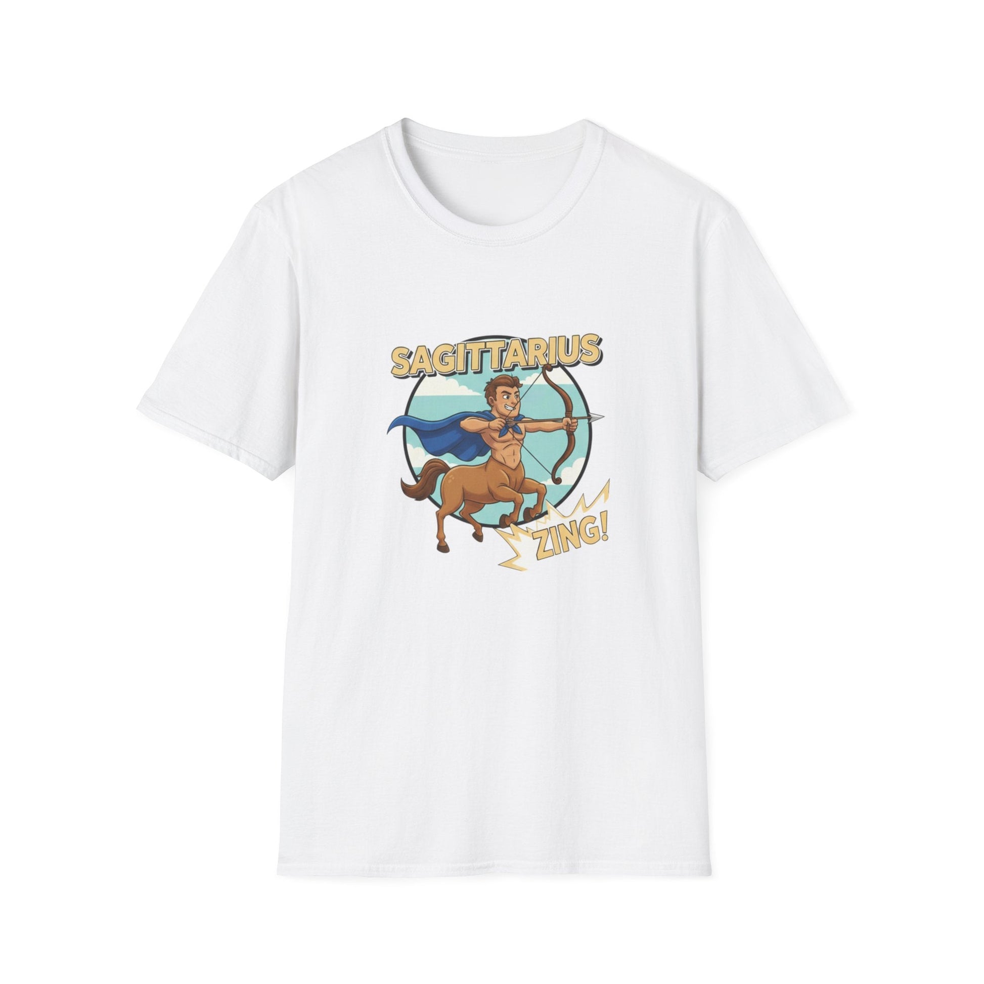 Sagittarius Zodiac T-Shirt — Cute Superhero Horoscope Tee - That Should Be on a T-Shirt