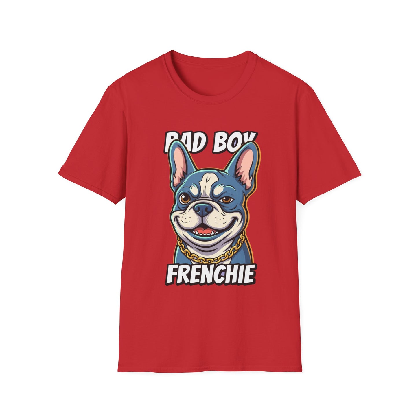 Bad Boy Frenchie Tshirt | French Bulldog Dad Tee | Oversized Graphic Streetwear