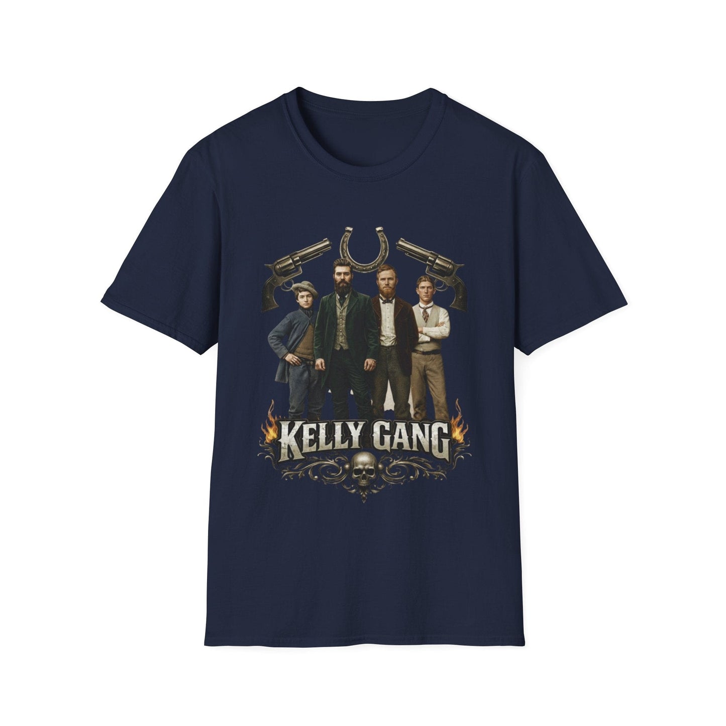 Kelly Gang Heritage Graphic Tee – Legendary Australian Outlaw Style - That Should Be on a T-Shirt