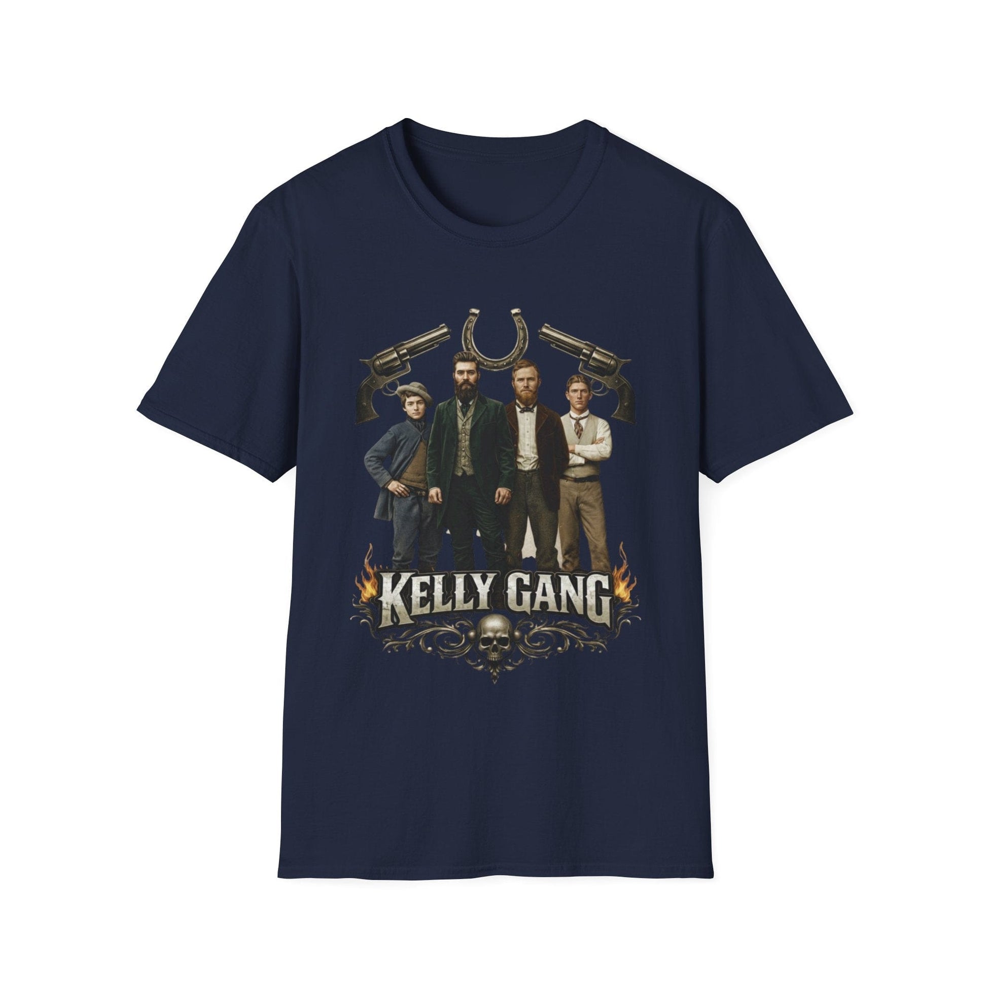 Kelly Gang Heritage Graphic Tee – Legendary Australian Outlaw Style - That Should Be on a T-Shirt