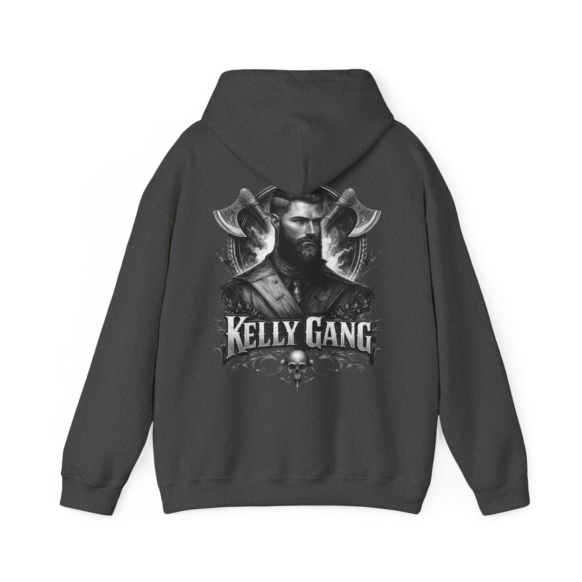 Kelly Gang Hoodie – Vintage Outlaw Portrait Pullover - That Should Be on a T-Shirt