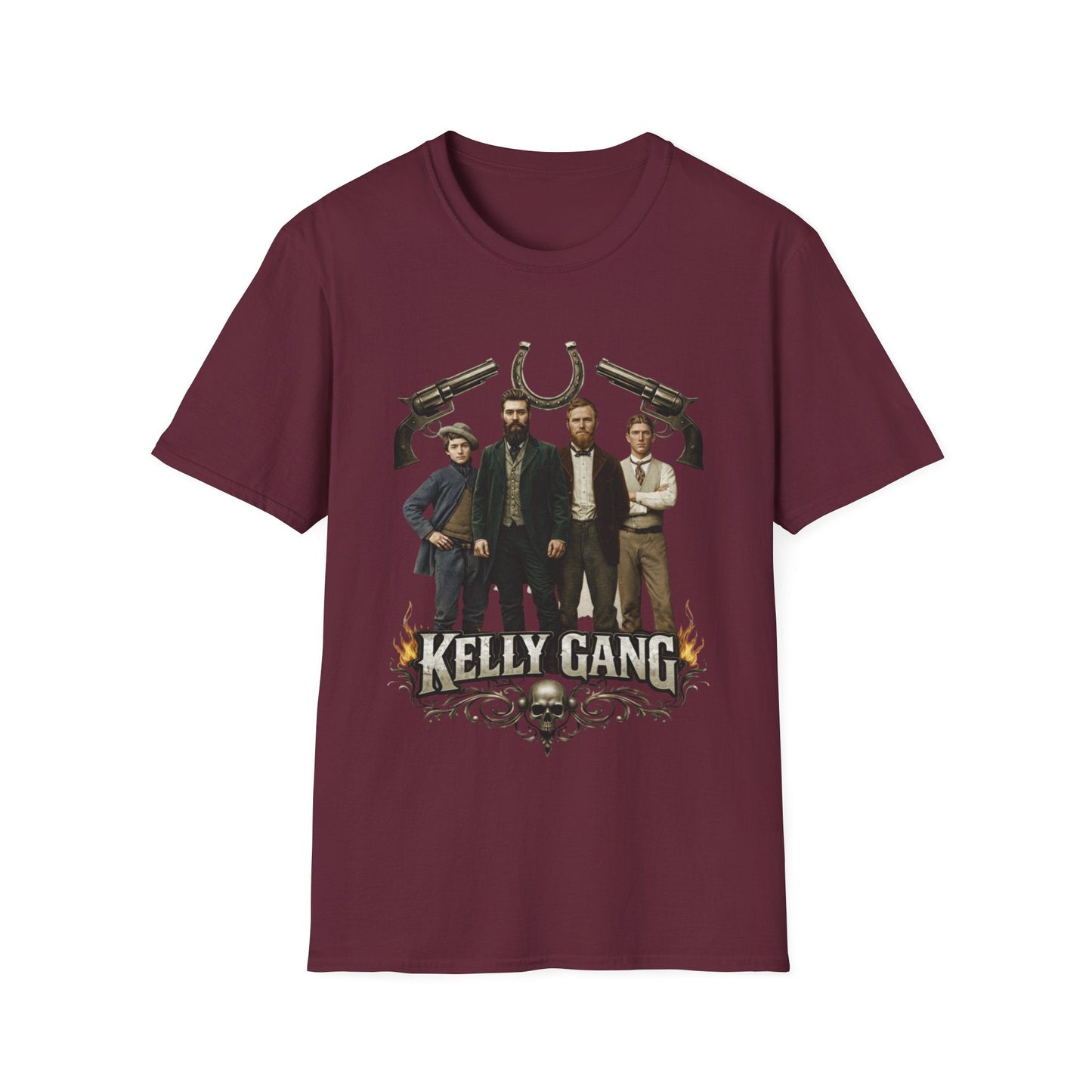 Kelly Gang Heritage Graphic Tee – Legendary Australian Outlaw Style - That Should Be on a T-Shirt