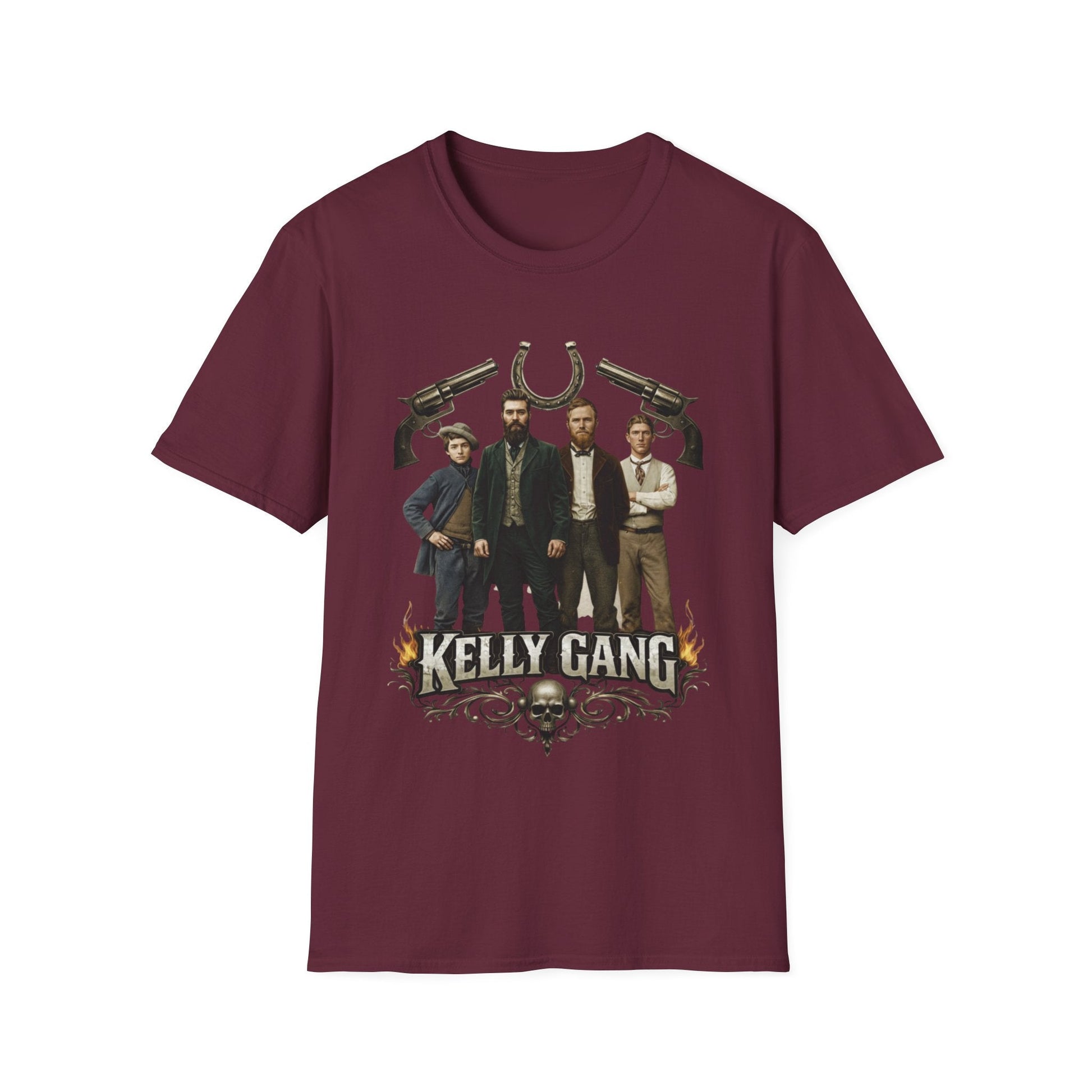 Kelly Gang Heritage Graphic Tee – Legendary Australian Outlaw Style - That Should Be on a T-Shirt