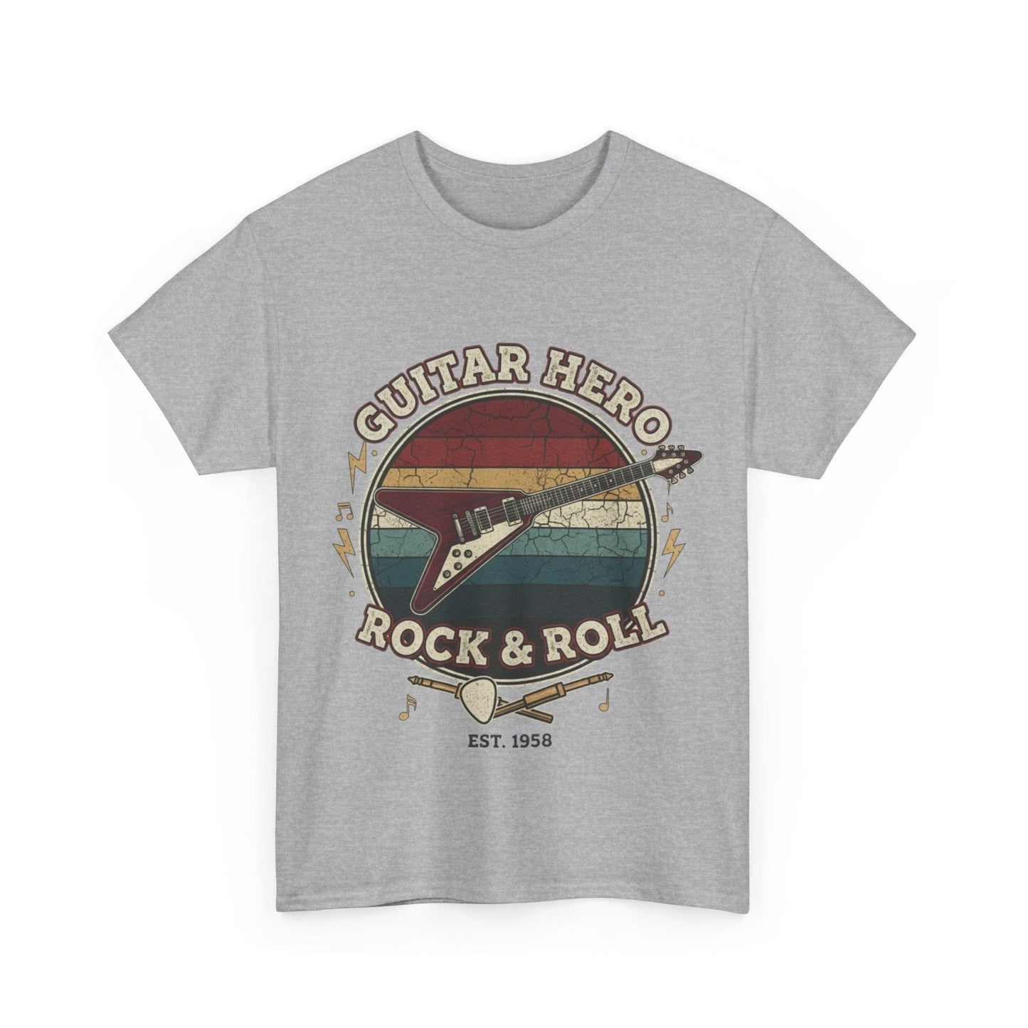 Guitar Hero T-Shirt | Rock and Roll Band Tee | Electric Guitar Graphic Shirt | Music Lover Gift - That Should Be on a T-Shirt