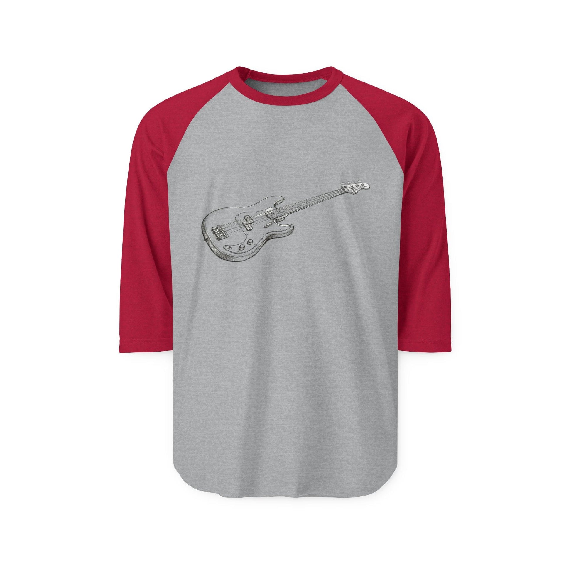 The Low-End Theory Bass Guitar Raglan Tee - That Should Be on a T-Shirt