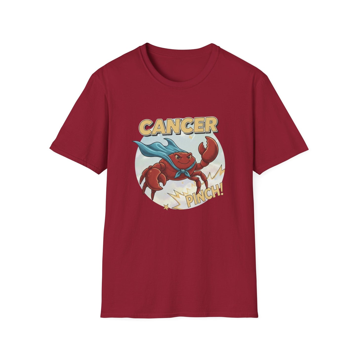 Cancer Superhero Vintage T-Shirt — Retro Graphic Tee - That Should Be on a T-Shirt
