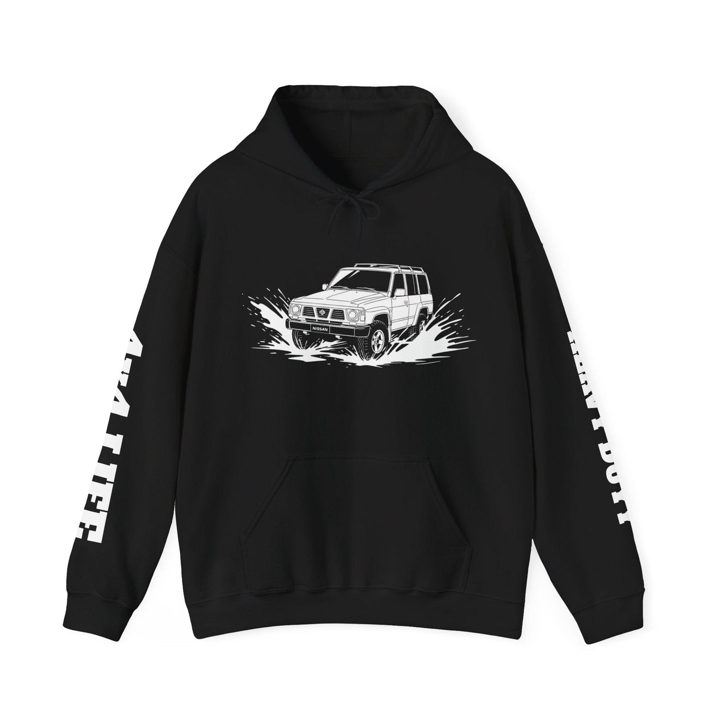 Classic 4x4 "Mud Runner" Hoodie - Nissan Patrol Edition