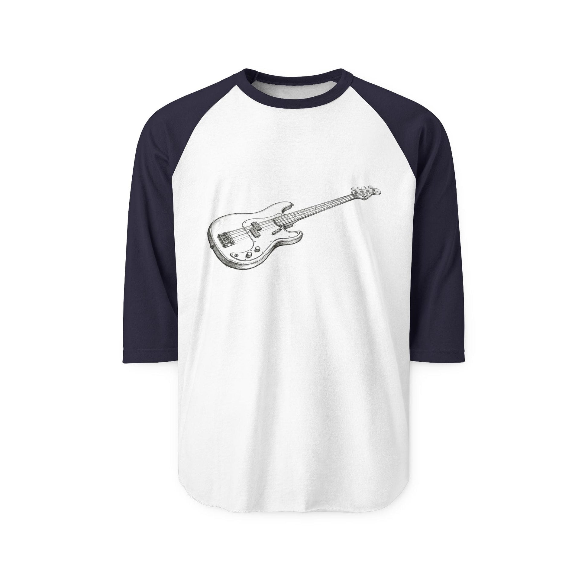 The Low-End Theory Bass Guitar Raglan Tee - That Should Be on a T-Shirt