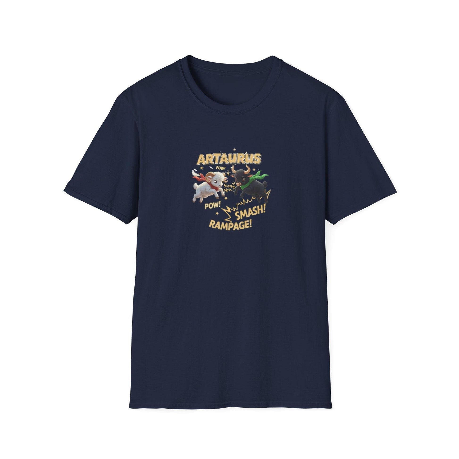 Artaurus “Rampage!” T-Shirt – Aries Taurus Cusp Zodiac Mashup Tee - That Should Be on a T-Shirt