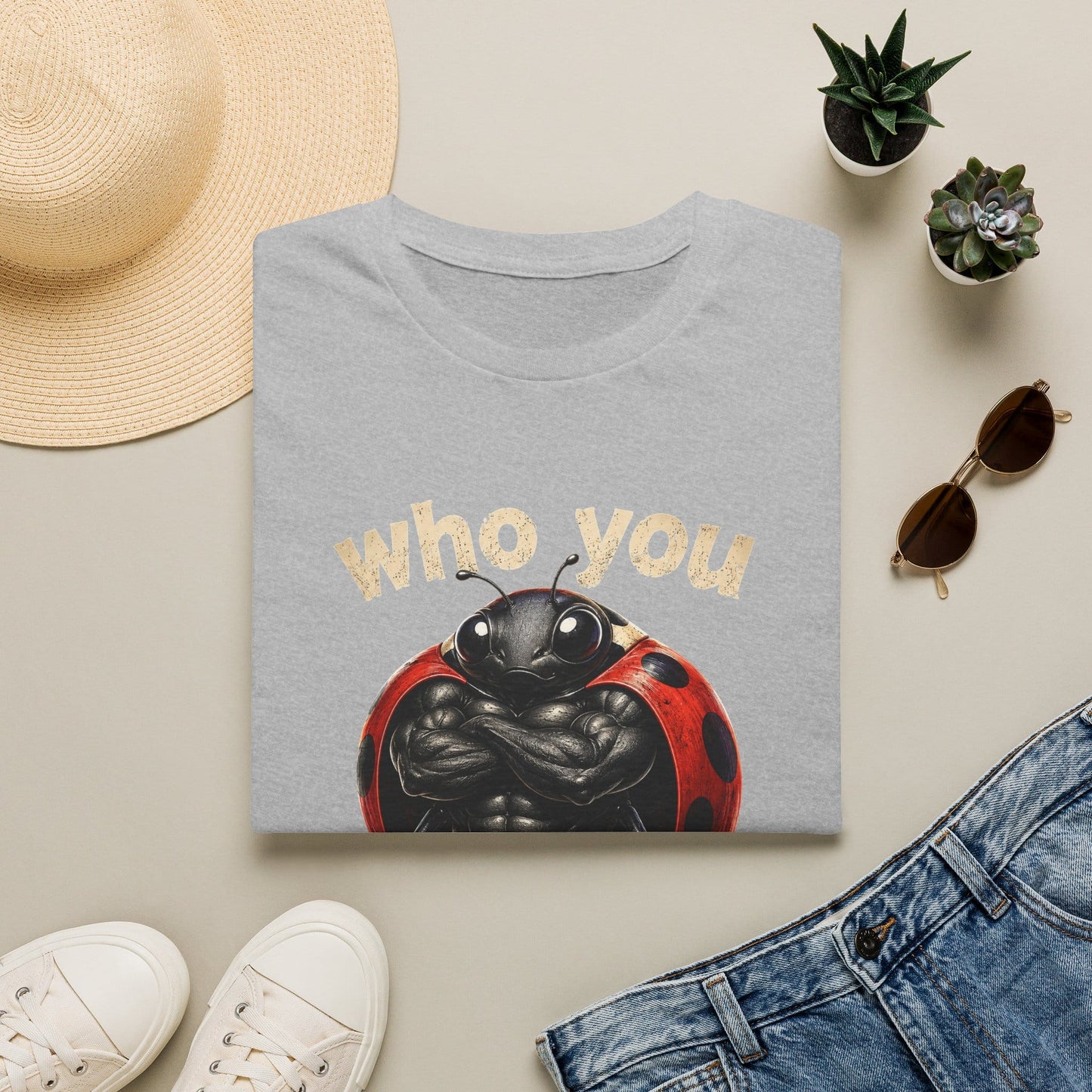 Who You Callin' Lady? Ladybug Graphic T-Shirt
