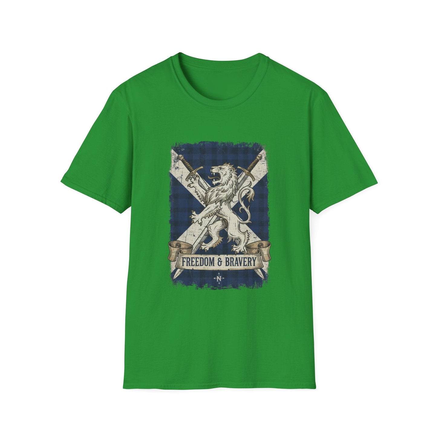 Freedom & Bravery Scottish Lion T-Shirt