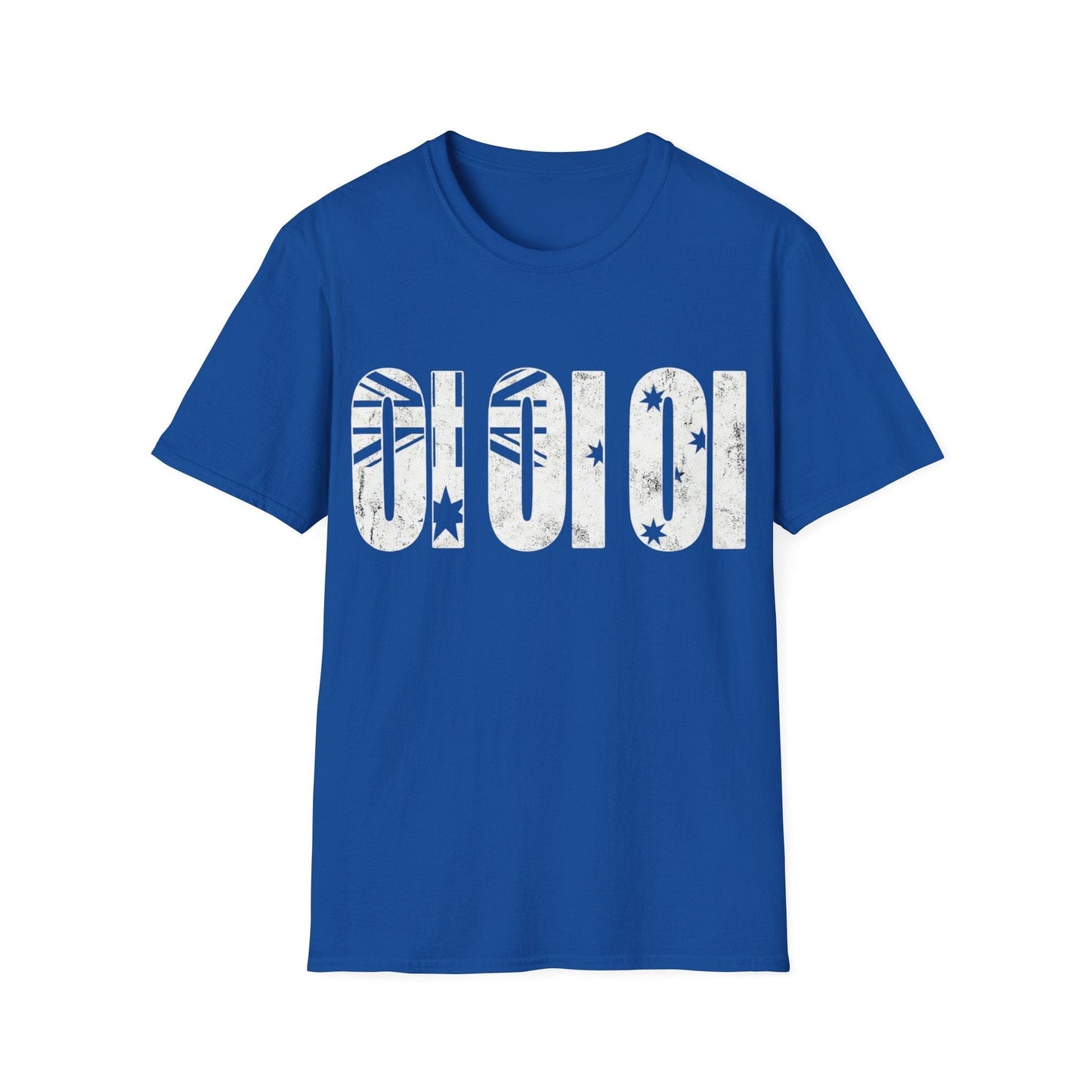 "Oi Oi Oi" Australian Flag Pride Men's Graphic T-Shirt