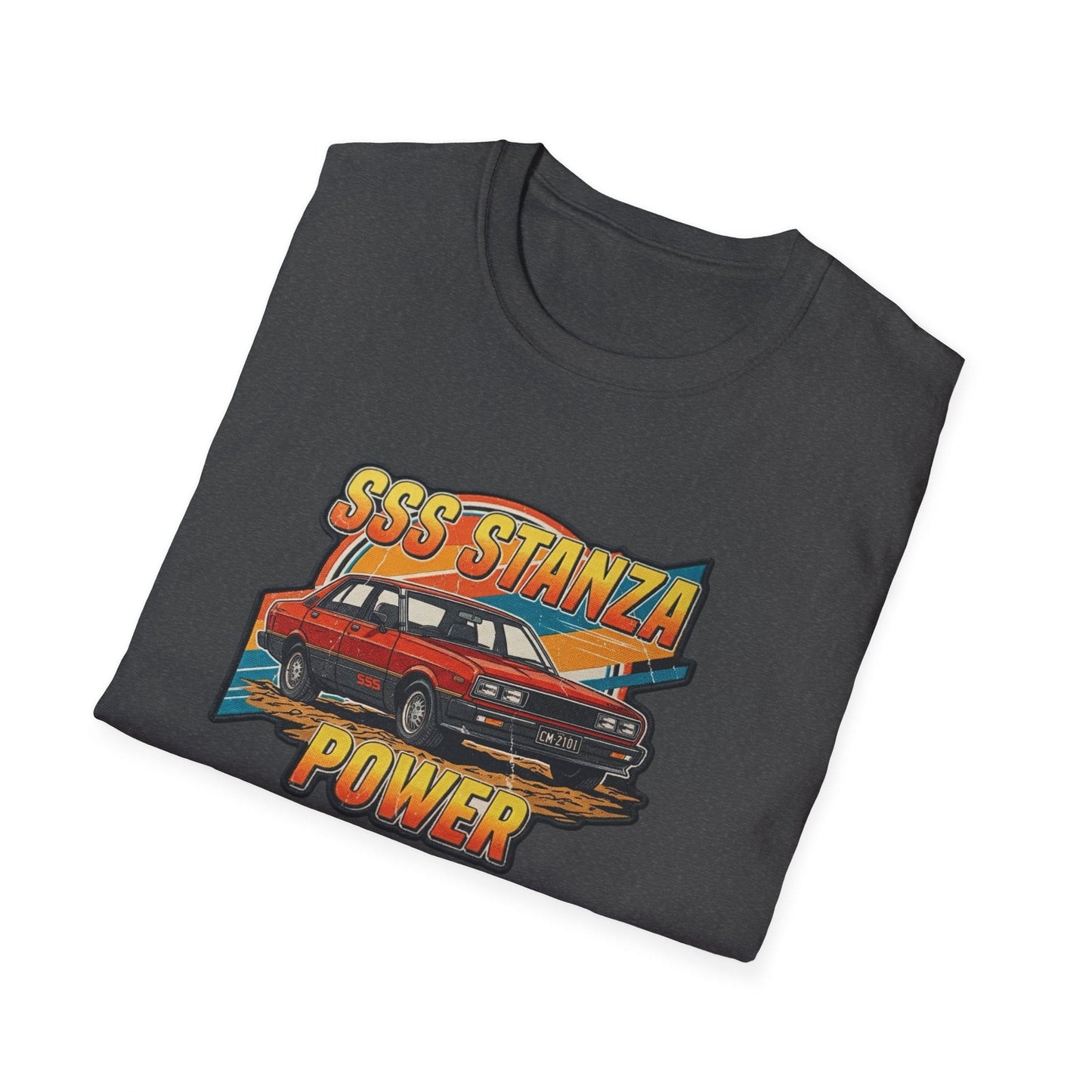 SSS Stanza Retro Car T-Shirt – Vintage Datsun Style Unisex Tee - That Should Be on a T-Shirt