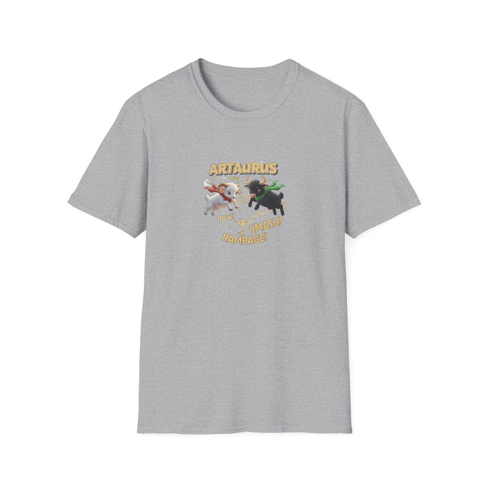 Artaurus “Rampage!” T-Shirt – Aries Taurus Cusp Zodiac Mashup Tee - That Should Be on a T-Shirt