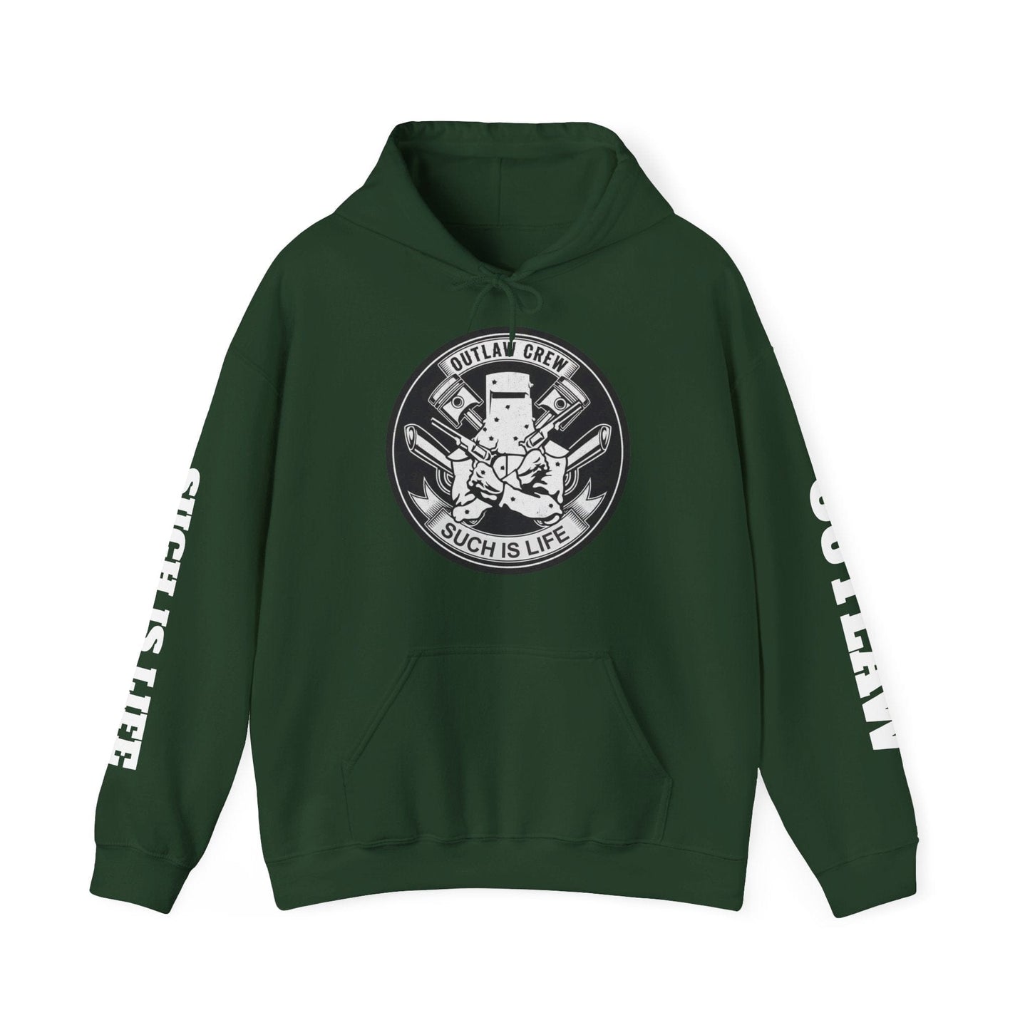Ned Kelly "Such Is Life" Hoodie | Outlaw Crew Biker Fleece