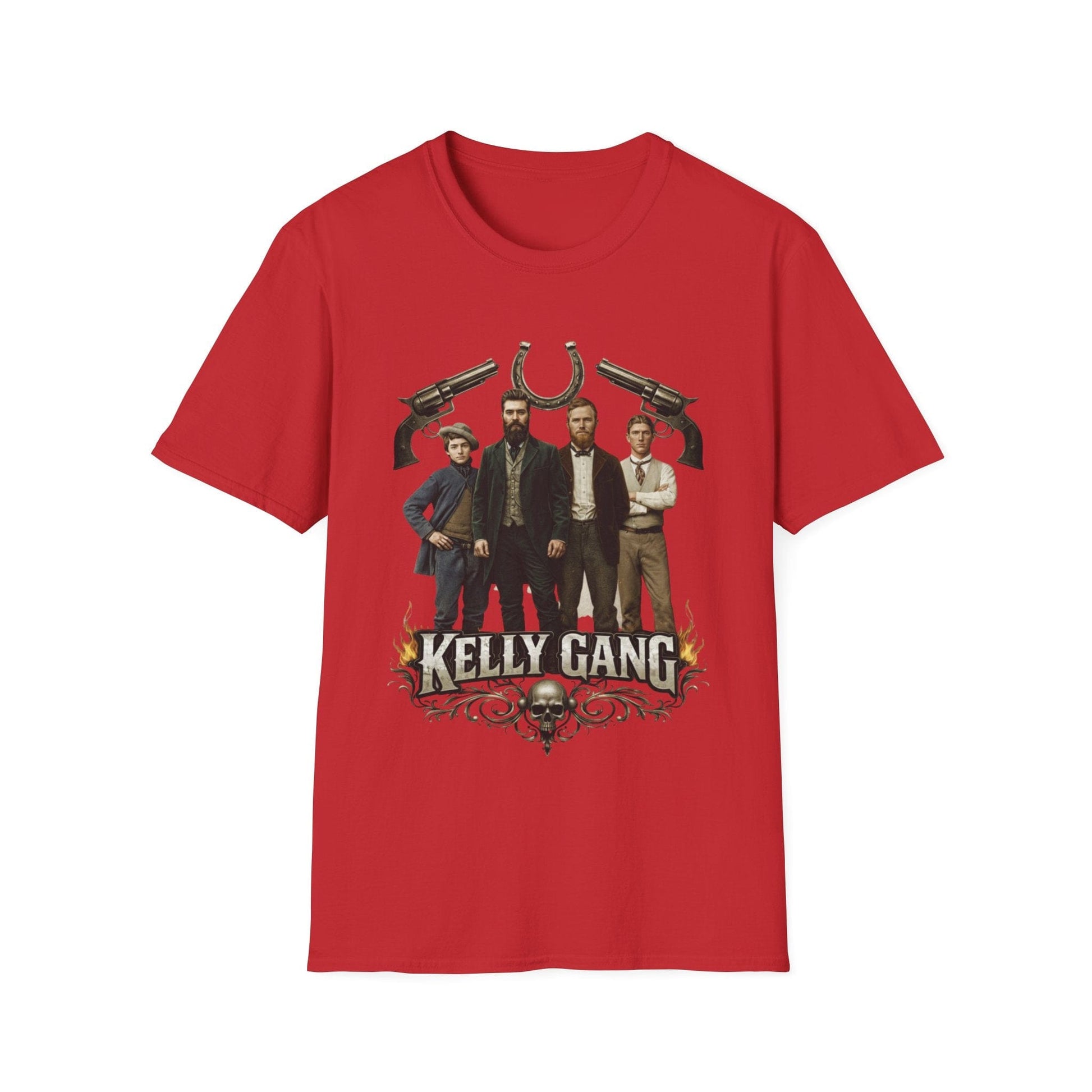 Kelly Gang Heritage Graphic Tee – Legendary Australian Outlaw Style - That Should Be on a T-Shirt