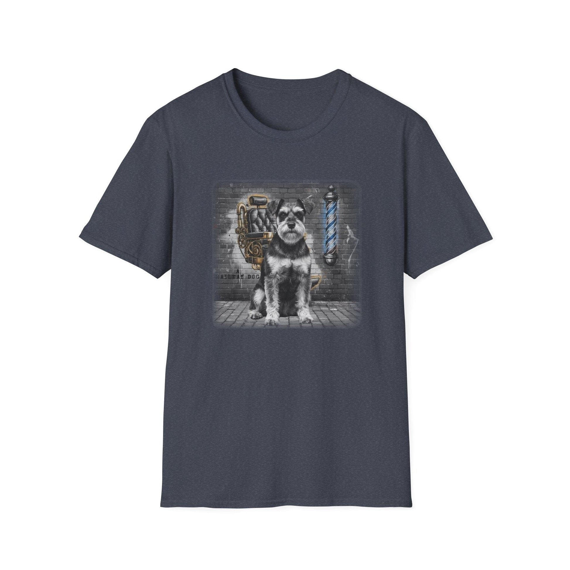 The Dapper Schnauzer Barbershop Tee - That Should Be on a T-Shirt