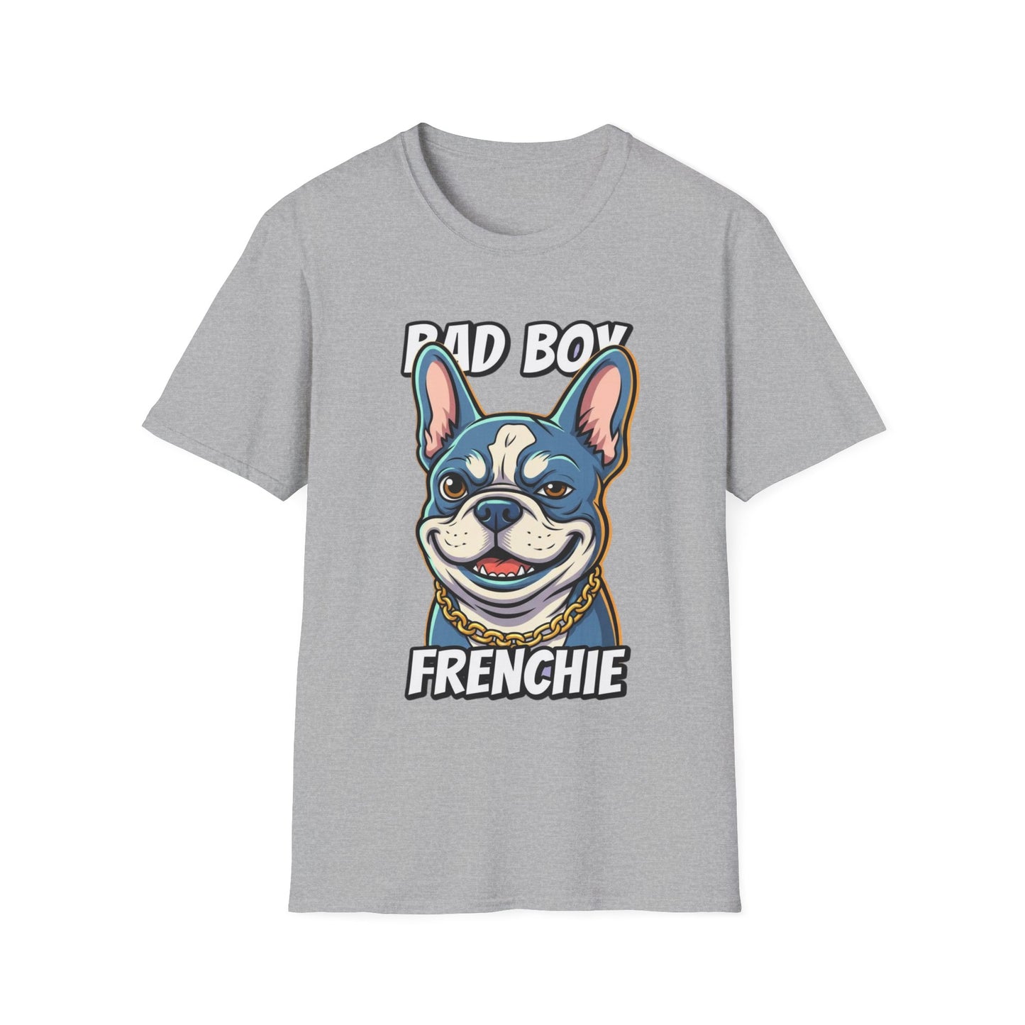 Bad Boy Frenchie Tshirt | French Bulldog Dad Tee | Oversized Graphic Streetwear