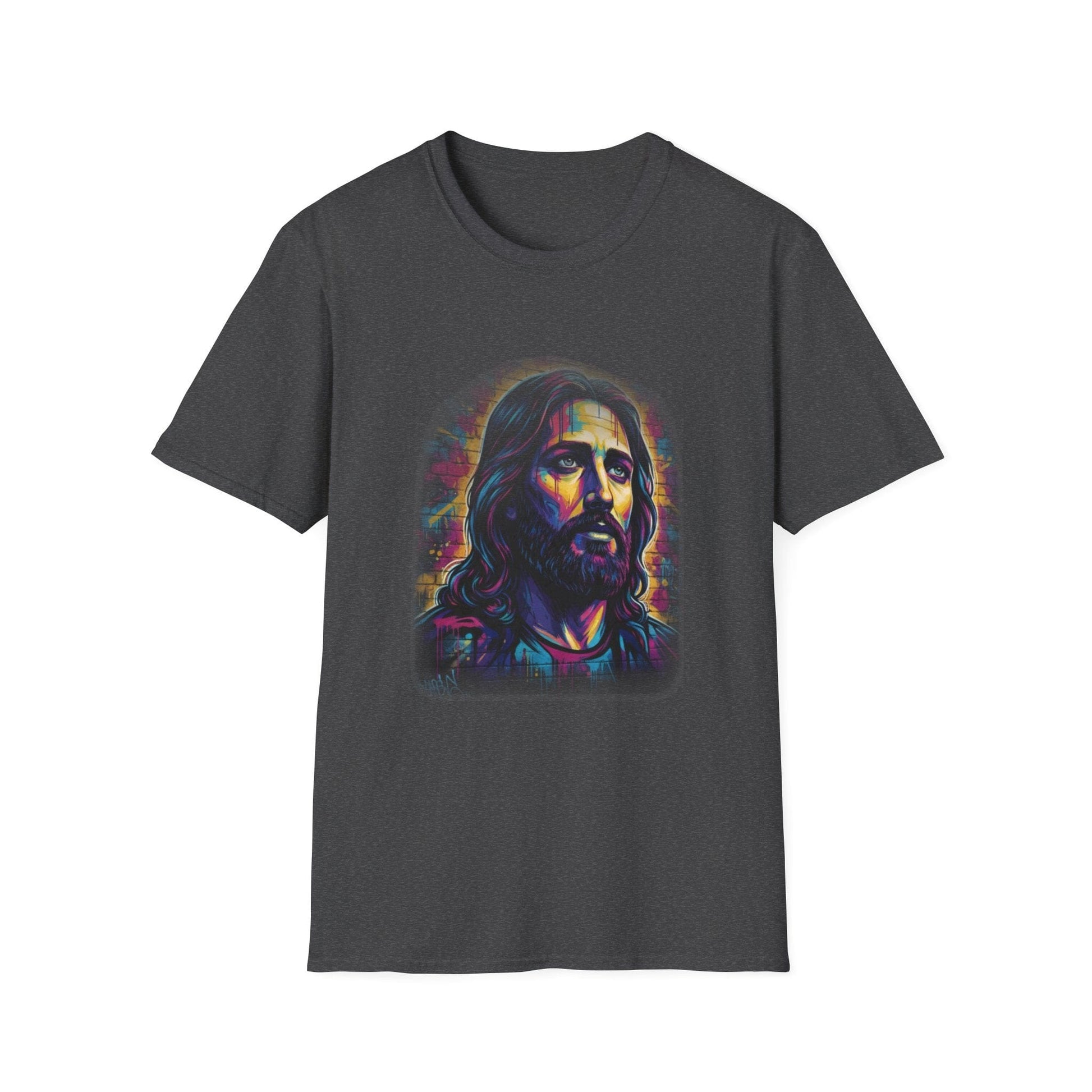 Urban Messiah – Vibrant Graffiti Art Premium Tee - That Should Be on a T-Shirt