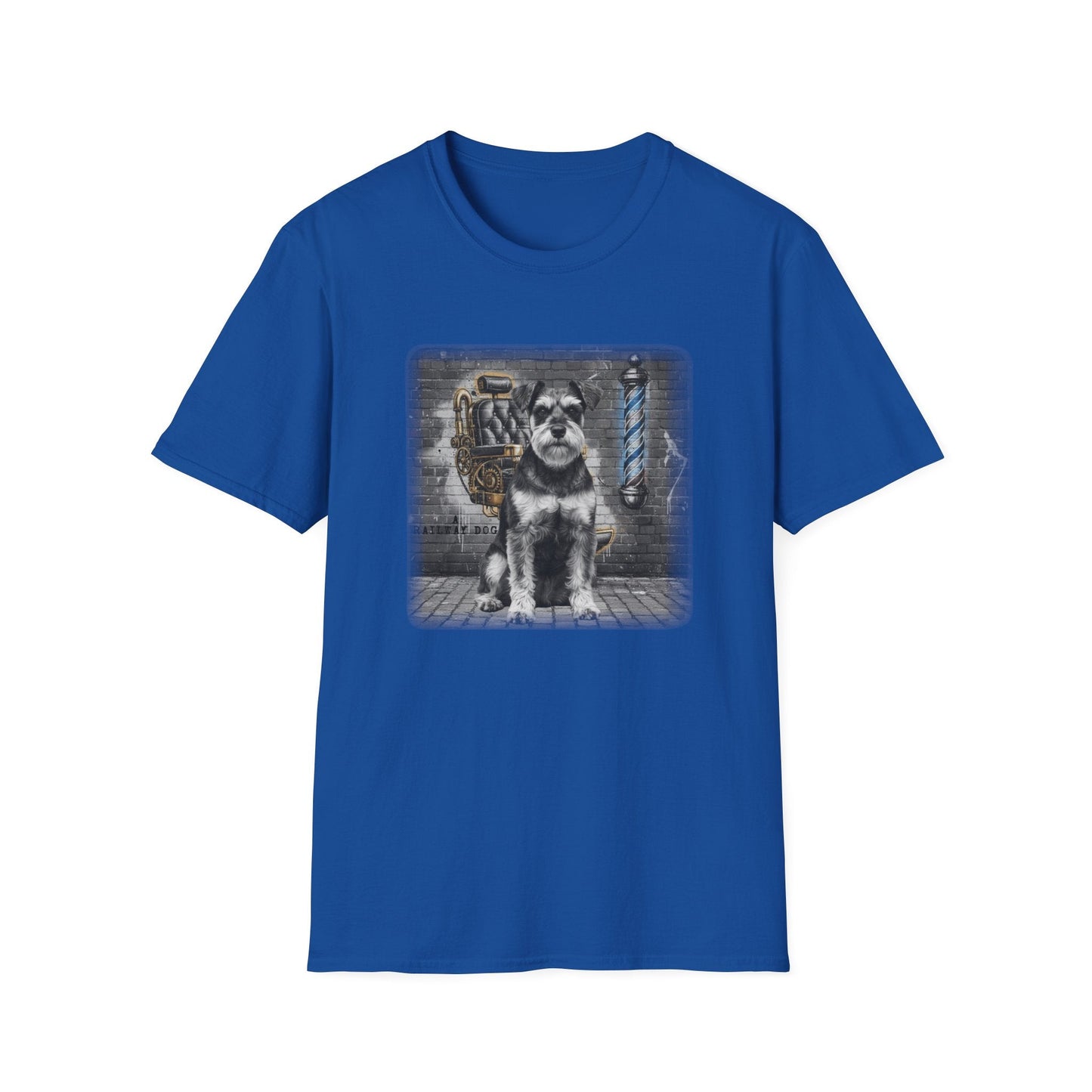 The Dapper Schnauzer Barbershop Tee - That Should Be on a T-Shirt