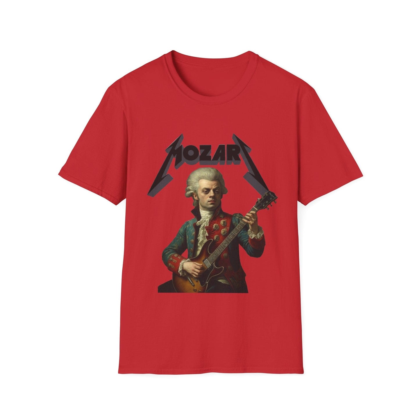 The "Metal Mozart" Tee | Classical Composer x Heavy Metal Mashup T-Shirt