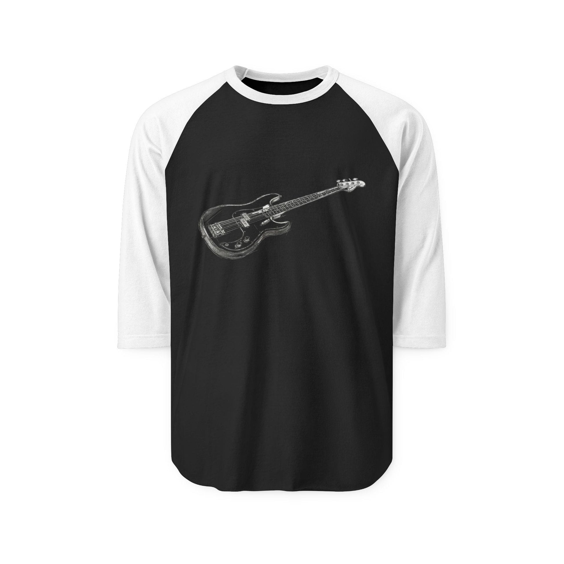 The Low-End Theory Bass Guitar Raglan Tee - That Should Be on a T-Shirt